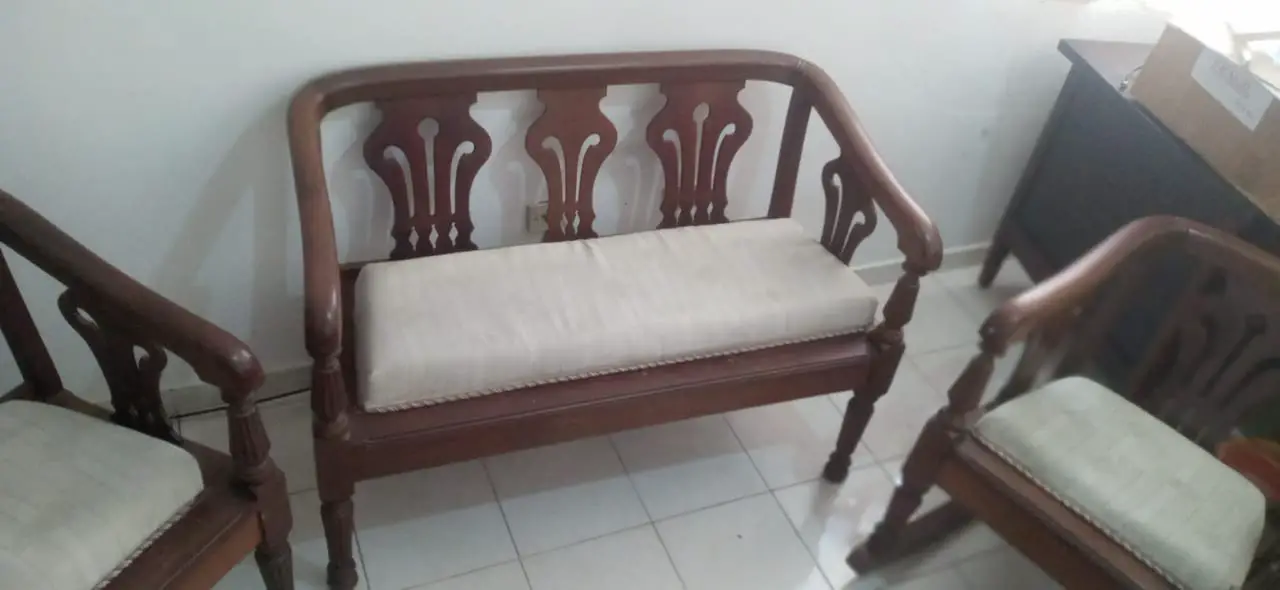 Juego de Sala de Caoba Centenaria - Reliquia de Más de 150 Años Foto 7269608-8.jpg