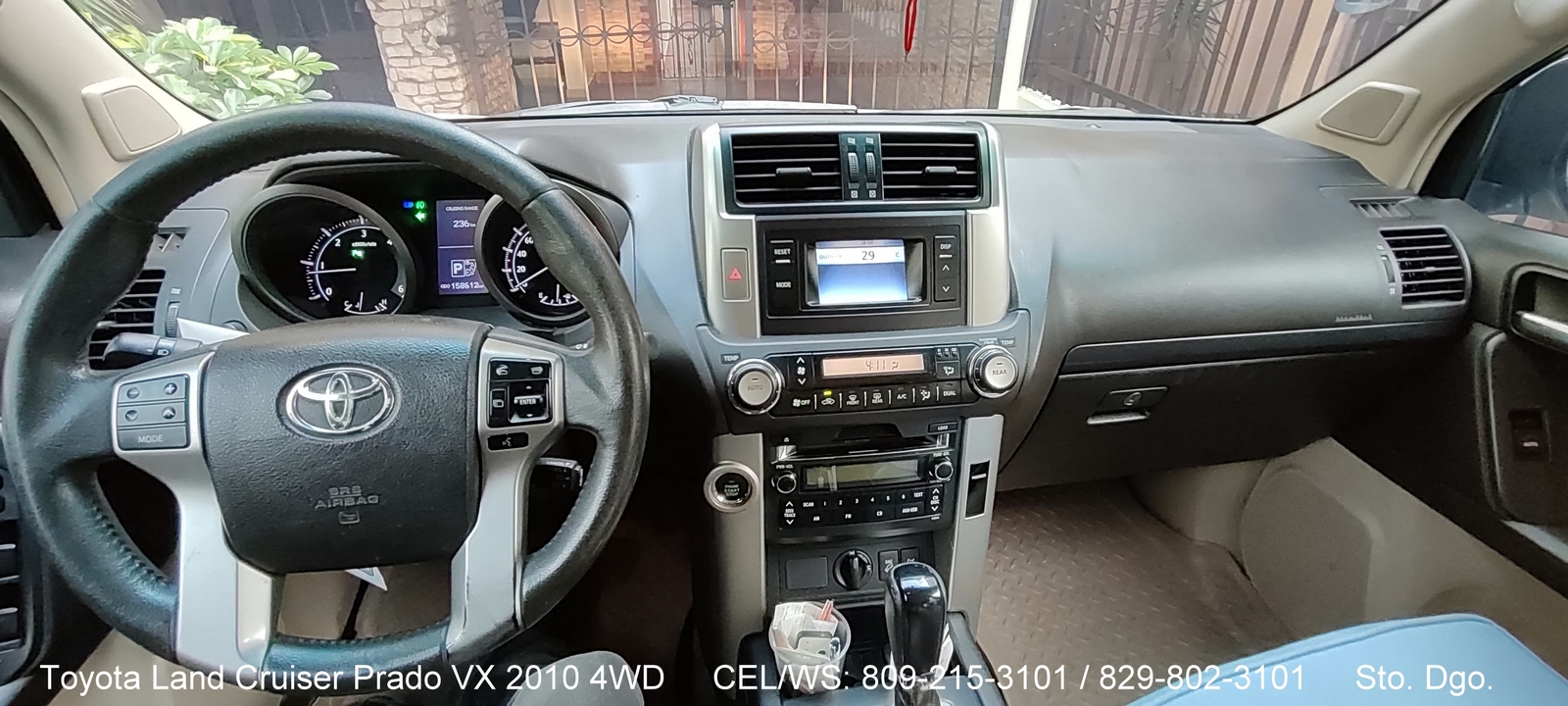 Yipeta Toyota Land Cruiser Prado VX 2010 4x4 Blanca Foto 7269609-6.jpg