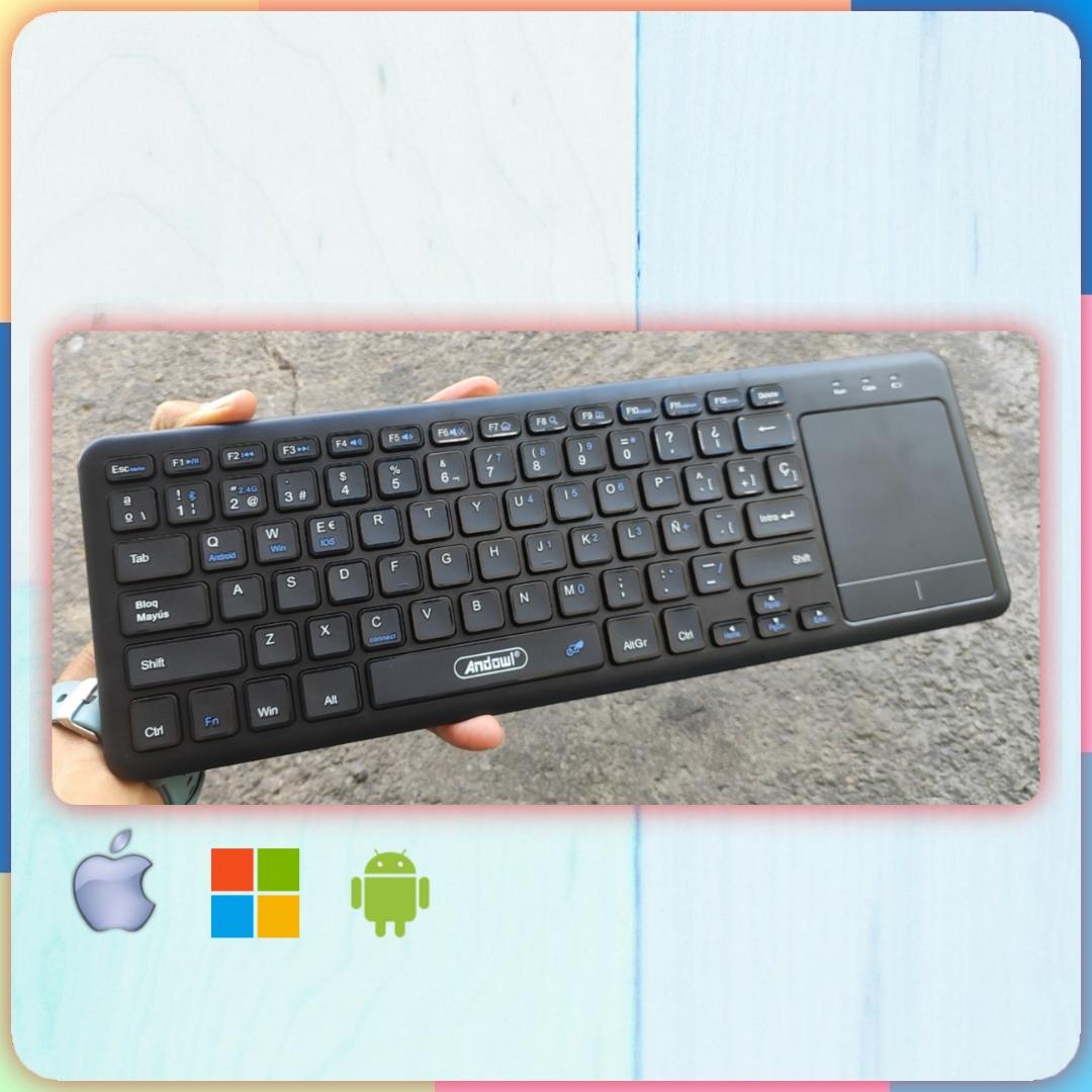 Teclado inalámbrico para Mac Windows y Android Con touchpad / bluetoot Foto 7270226-1.jpg