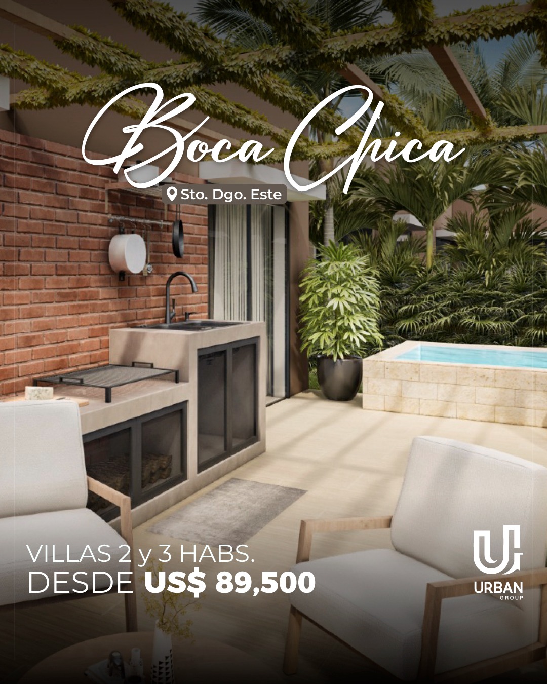 Villas de 2 y 3 Habitaciones en Boca Chica Foto 7270460-5.jpg