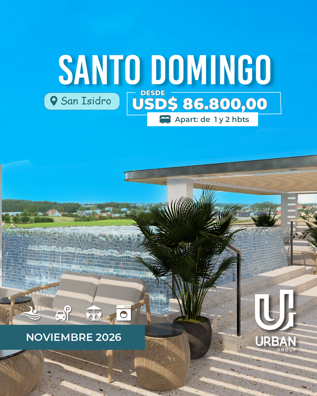 Apartamentos de 1 3  4 Habitaciones en San Isidro Foto 7270472-2.jpg