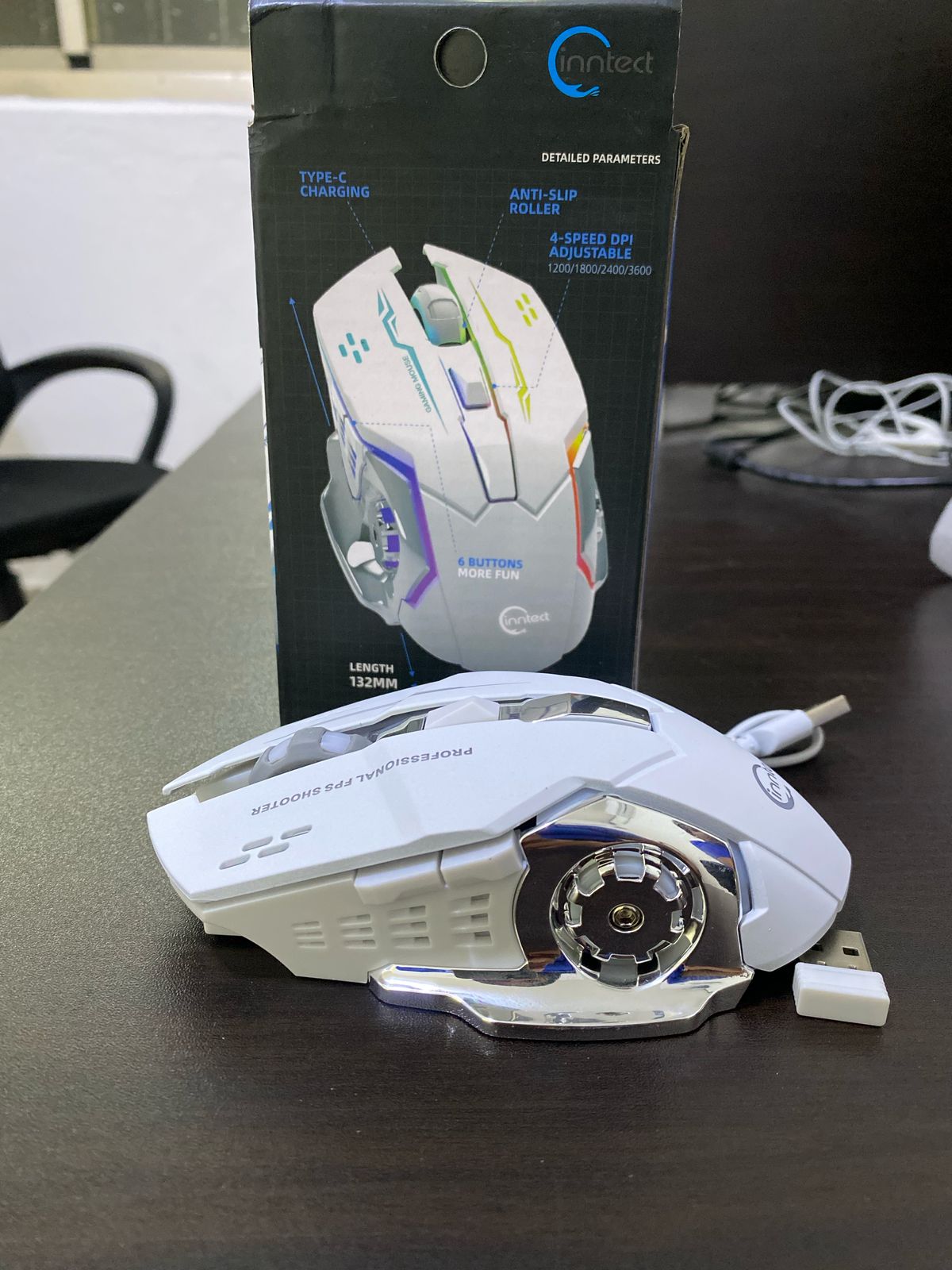 Eleva tu experiencia de trabajo o juego con el Mouse Inalámbrico. Con  Foto 7270575-4.jpg