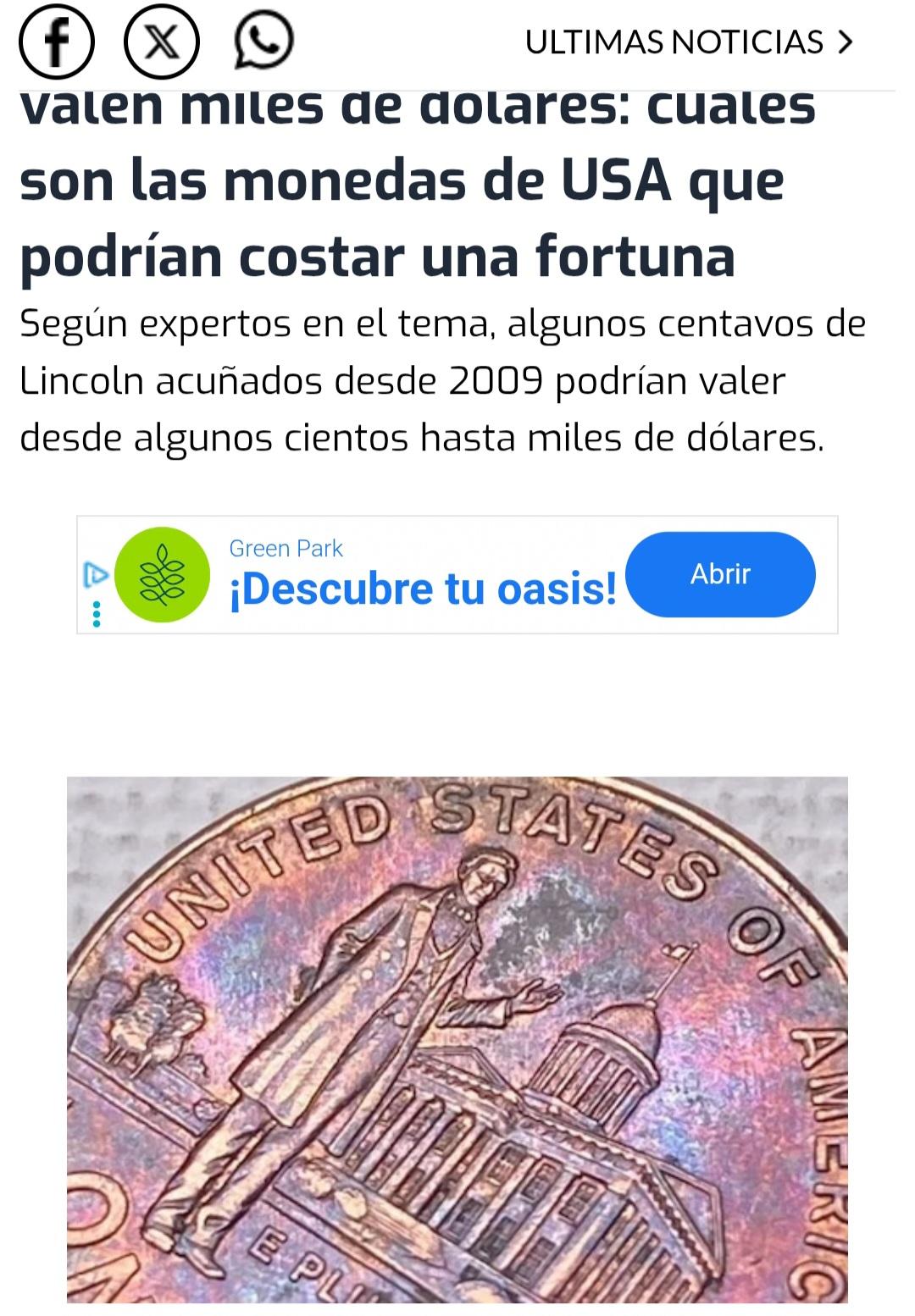 Vendo moneda 2009 iconica de liverty  Foto 7270610-7.jpg
