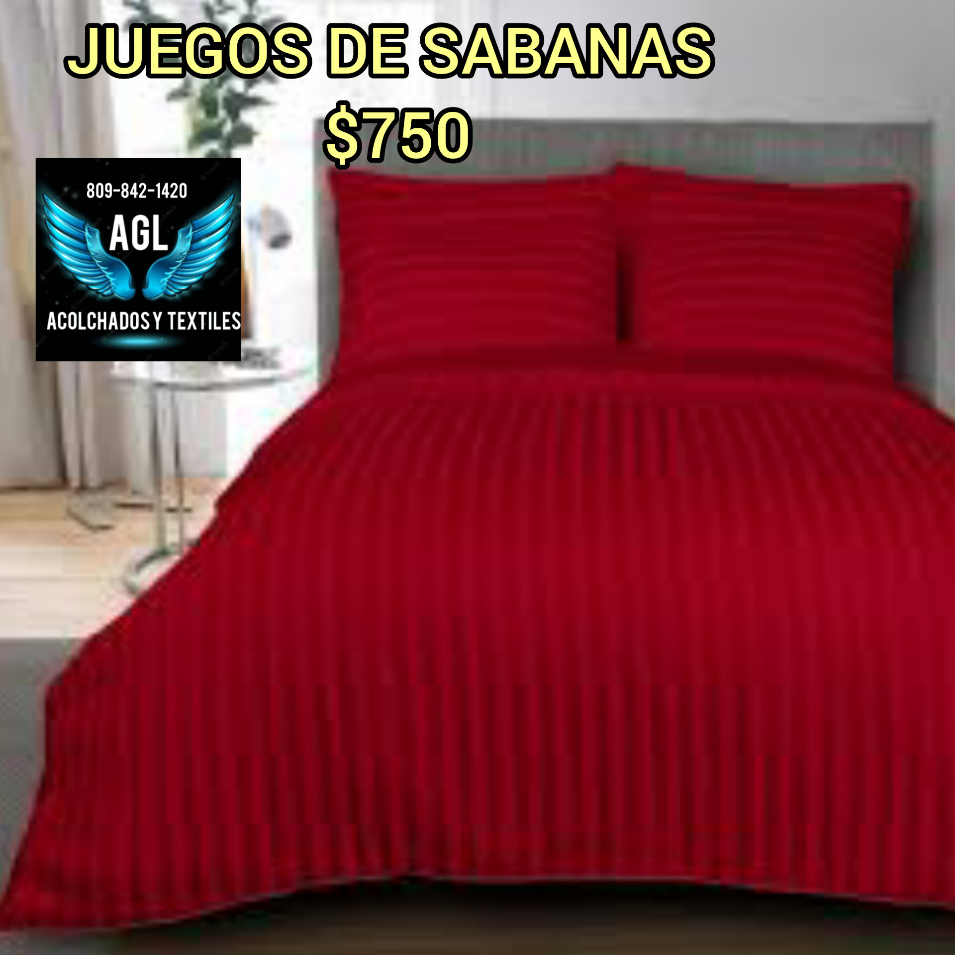 JUEGOS DE SABANAS QUEEN 4 PIEZAS  en Santo Domingo Este Foto 7270622-3.jpg