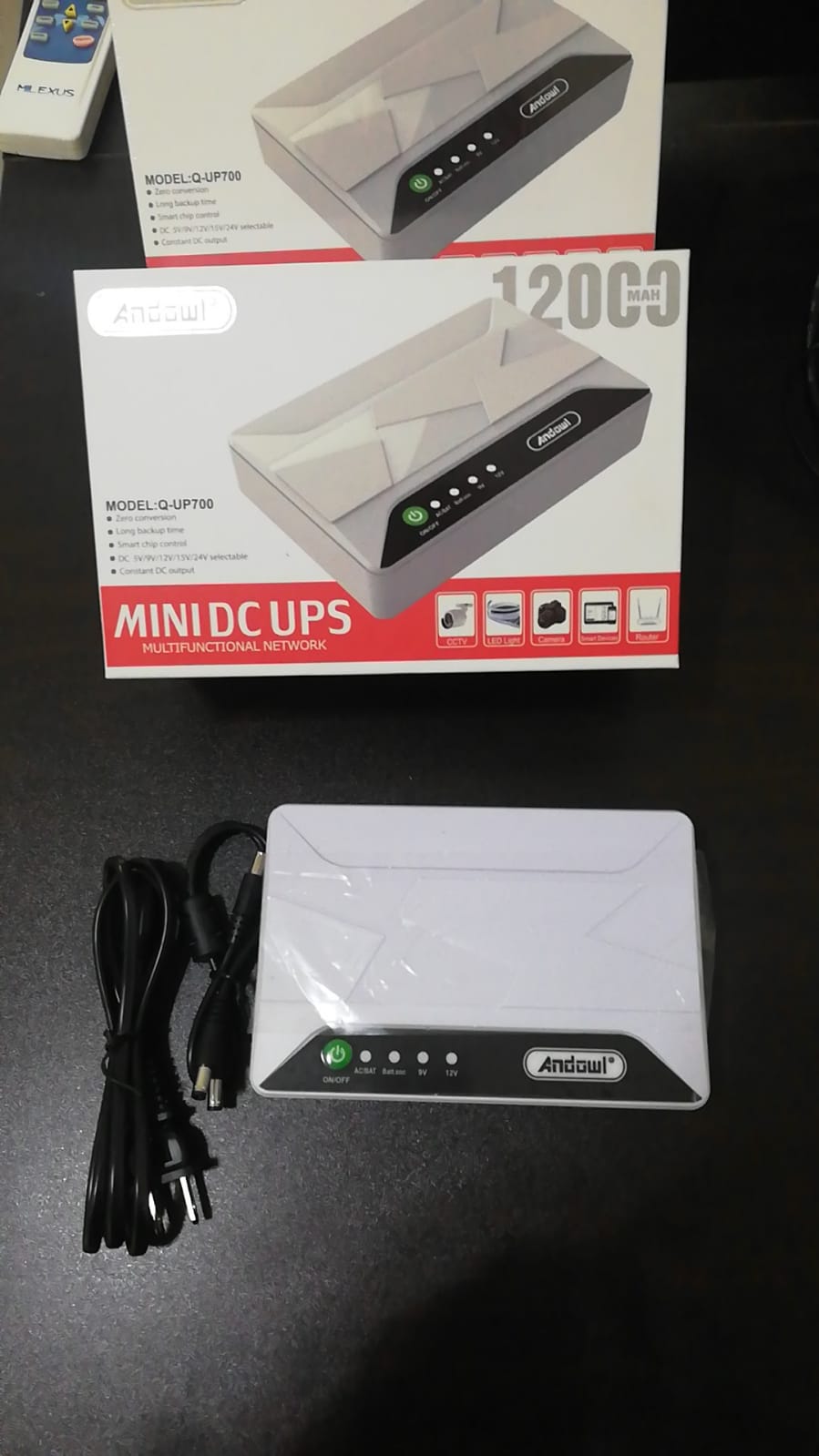 Mini UPS DC Respaldo fiable para CCTV routers y dispositivos inteligen Foto 7270727-4.jpg