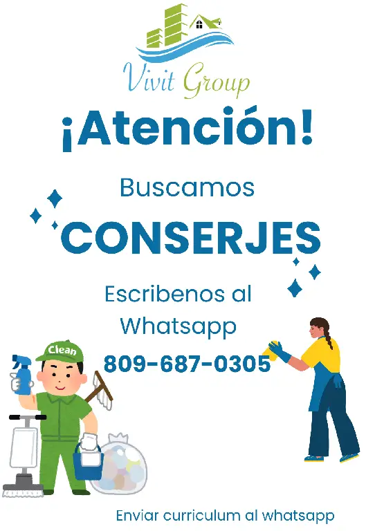 Se busca Conserjes en Santo Domingo DN Foto 7270783-2.jpg