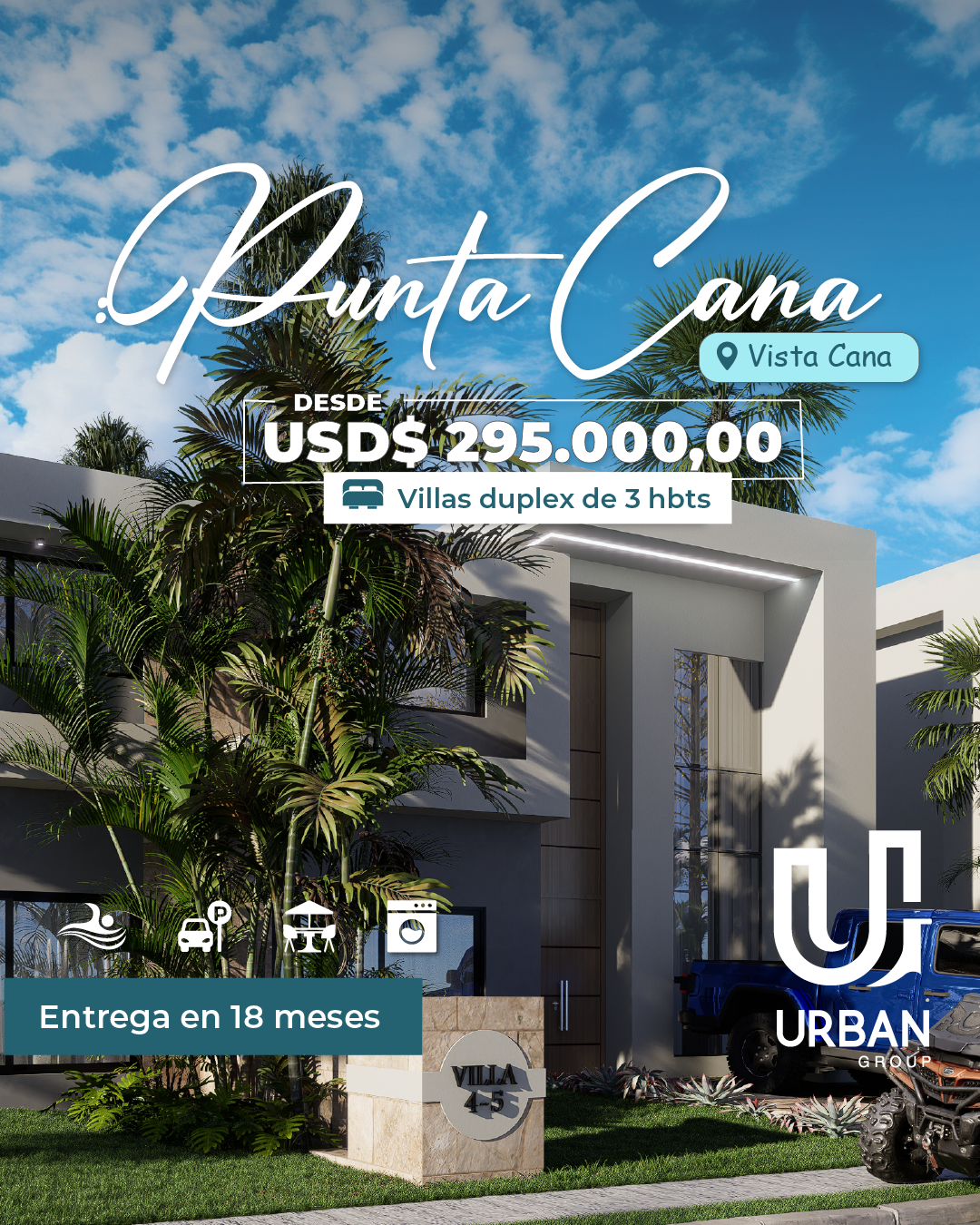 Villas Duplex de 3 Habitaciones en Punta Cana Foto 7270905-2.jpg