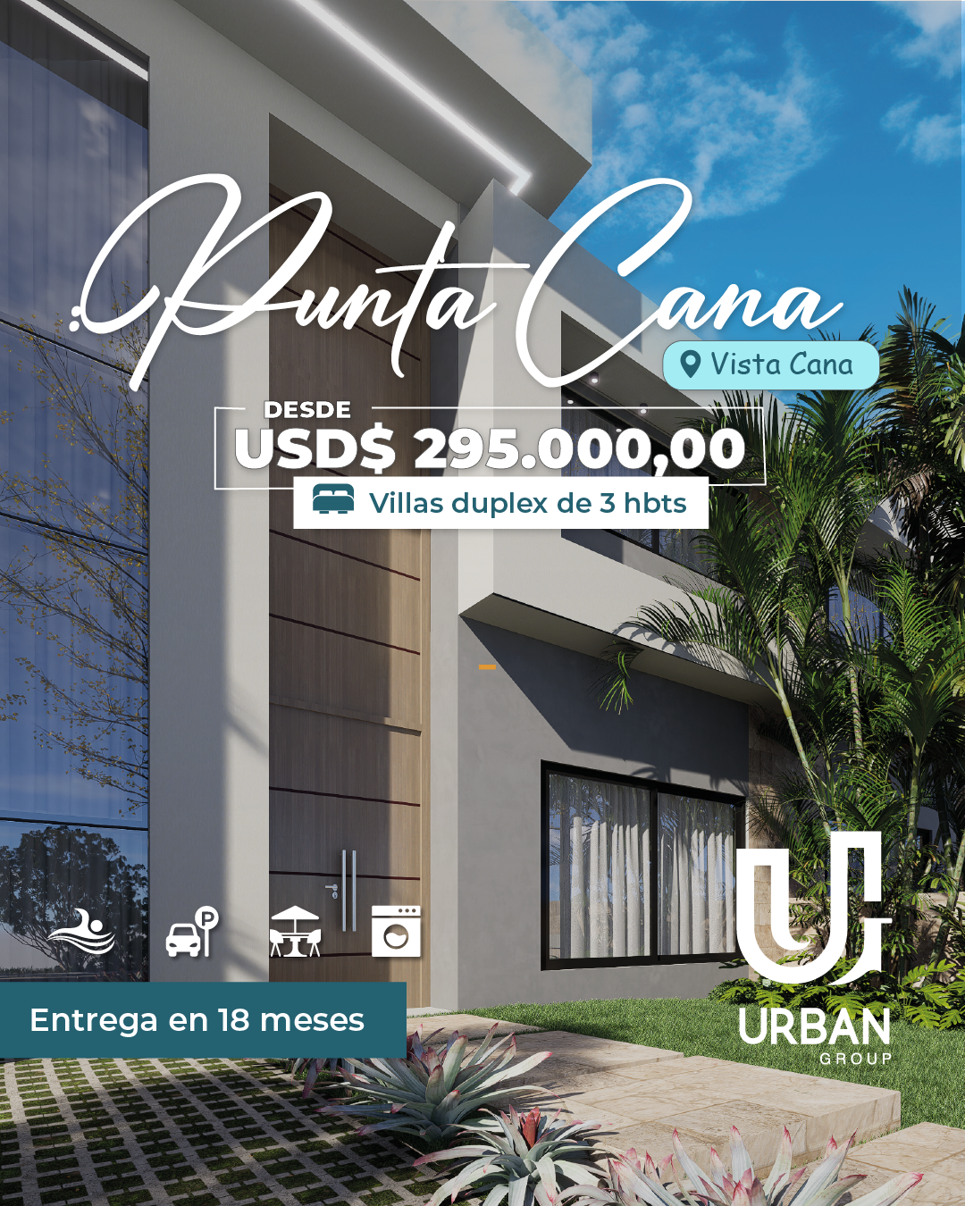 Villas Duplex de 3 Habitaciones en Punta Cana Foto 7270905-4.jpg