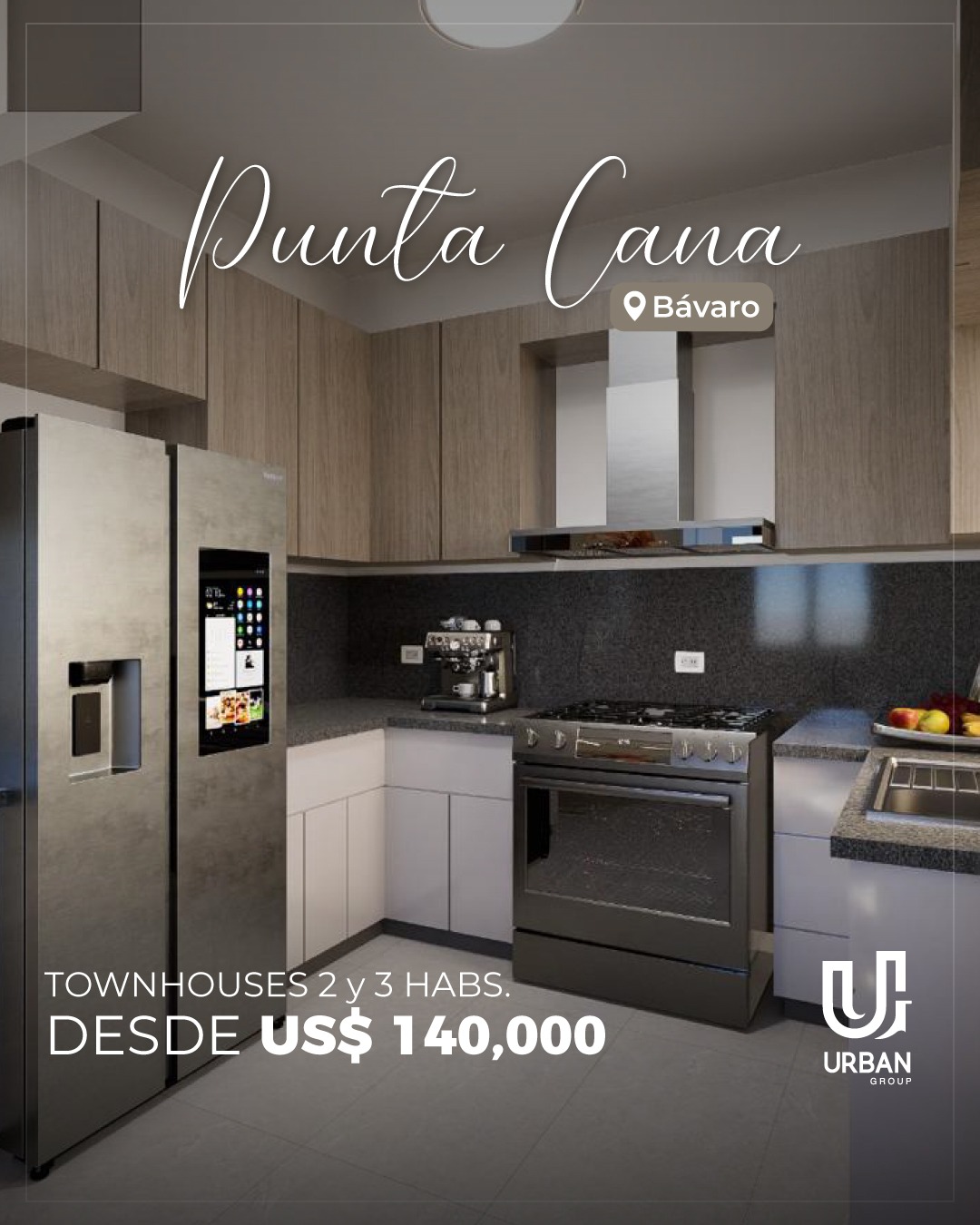 Townhouses de 2 y 3 Habitaciones en Punta Cana Foto 7270912-3.jpg