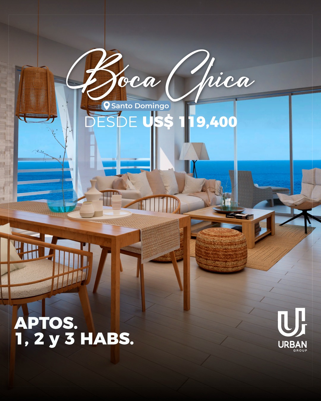 Apartamentos de 1 y 2 Habitaciones en Boca Chica Foto 7270952-3.jpg