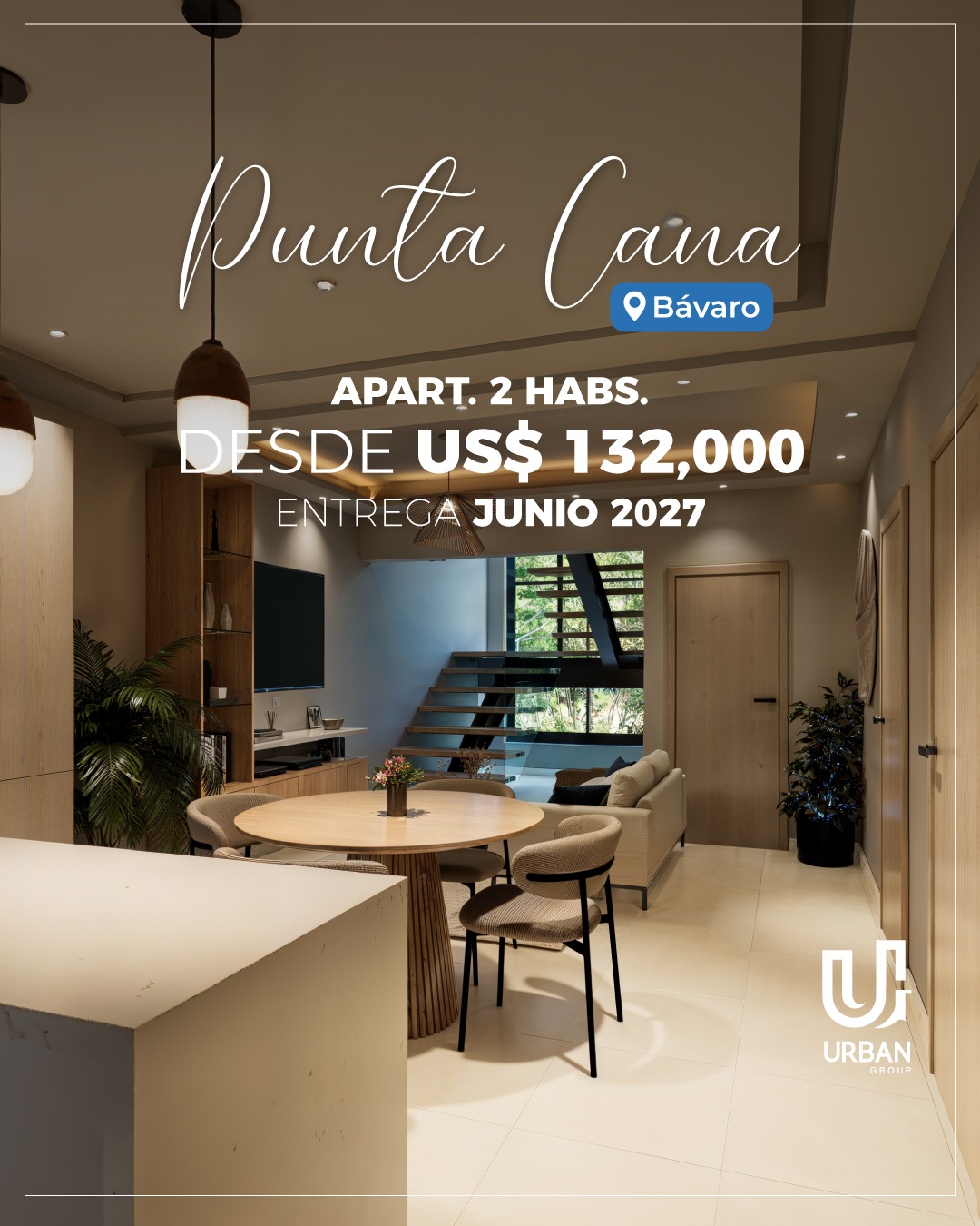 Apartamentos de 2 Habitaciones en Punta Cana Foto 7270956-4.jpg