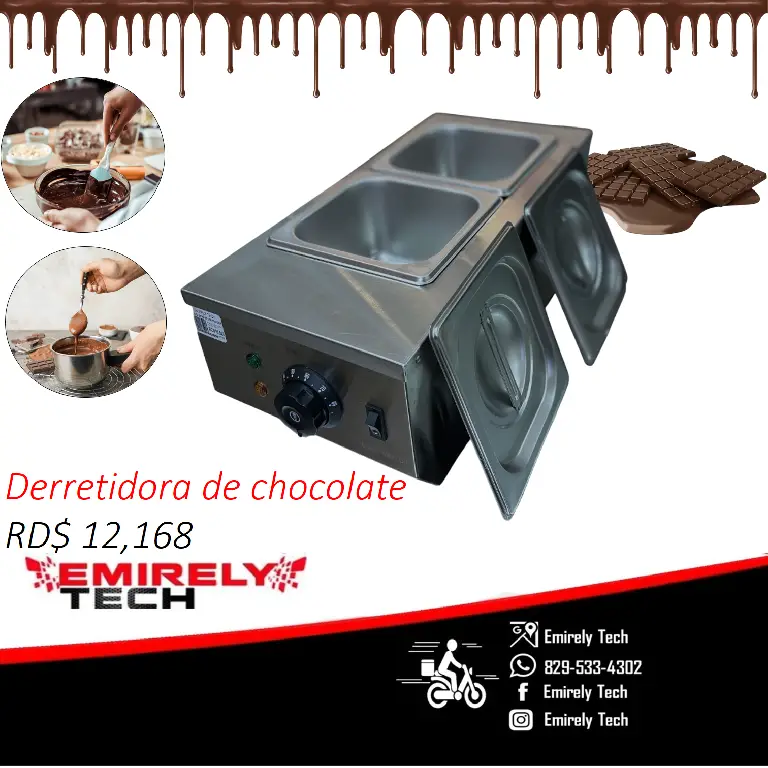 Derretidor automatico de chocolate templado de chocolate Foto 7271202-1.jpg