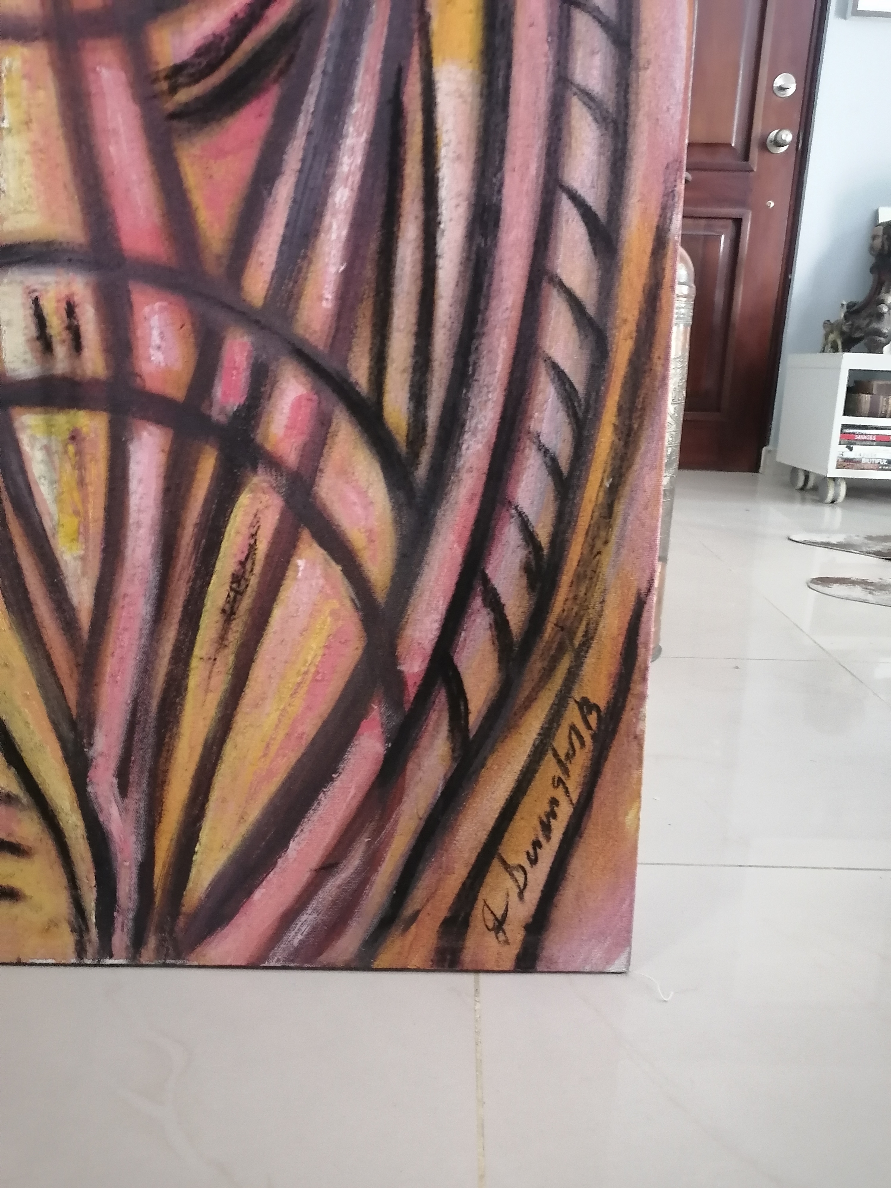 Obra de arte del maestro Jesús desangles 40x50. Foto 7271319-2.jpg