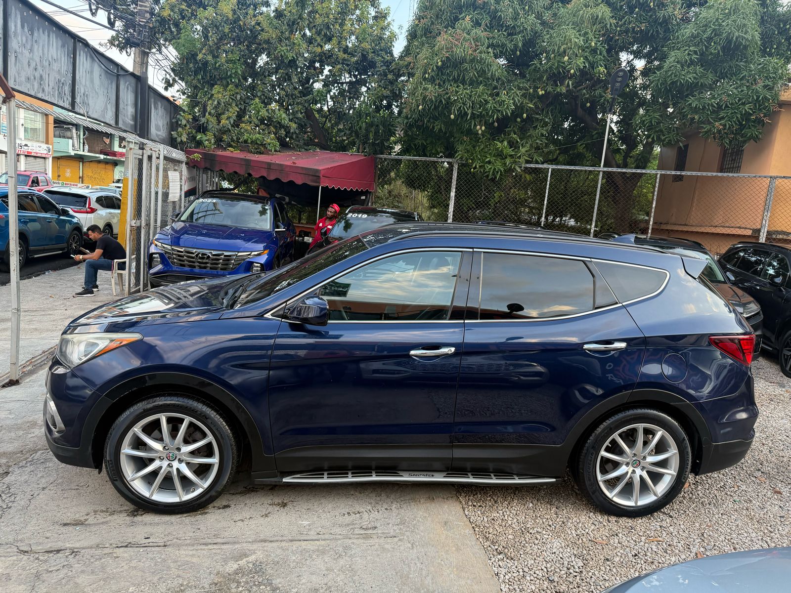 HYUNDAI SANTA FE SPORT LUXURY 2017 AZUL Foto 7271418-10.jpg