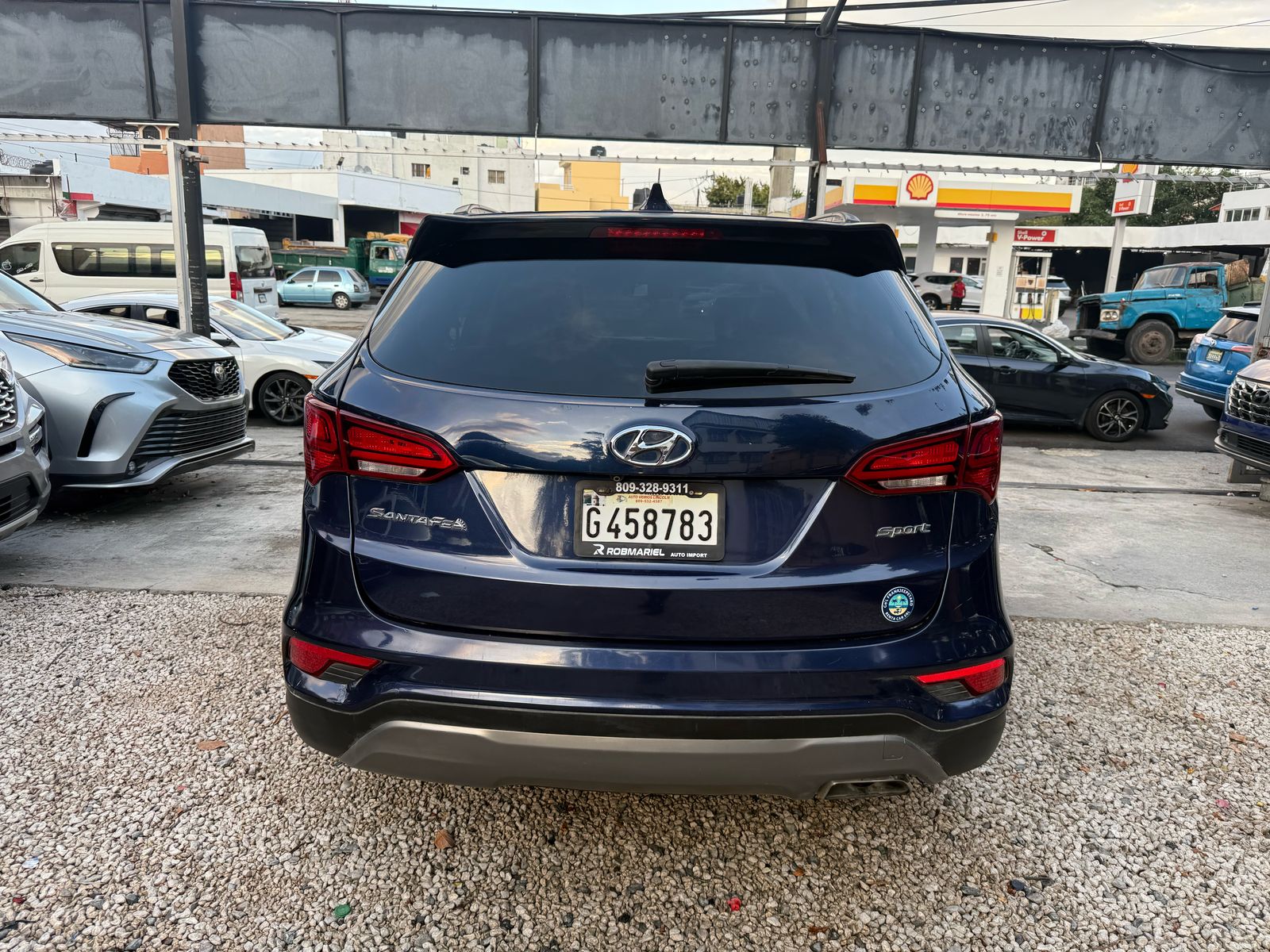 HYUNDAI SANTA FE SPORT LUXURY 2017 AZUL Foto 7271418-6.jpg