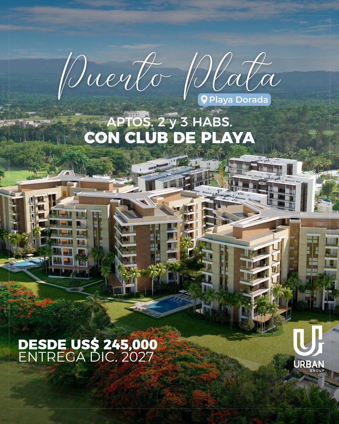 Apartamentos de 2 y 3 Habitaciones Con Club de Playa en Puerto Plata Foto 7271432-3.jpg