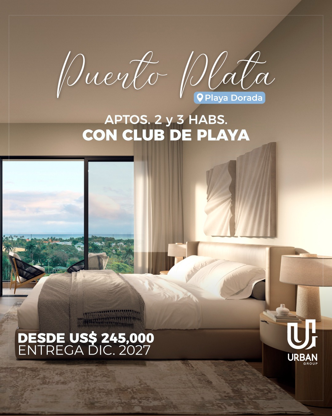 Apartamentos de 2 y 3 Habitaciones Con Club de Playa en Puerto Plata Foto 7271432-5.jpg