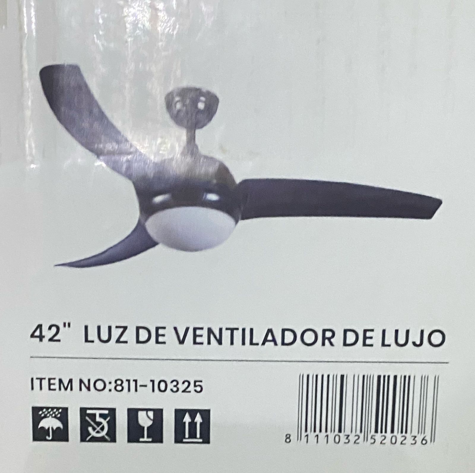 Lámpara con Abanico de 3 Helices // Envios en Santo Domingo  Foto 7271525-4.jpg
