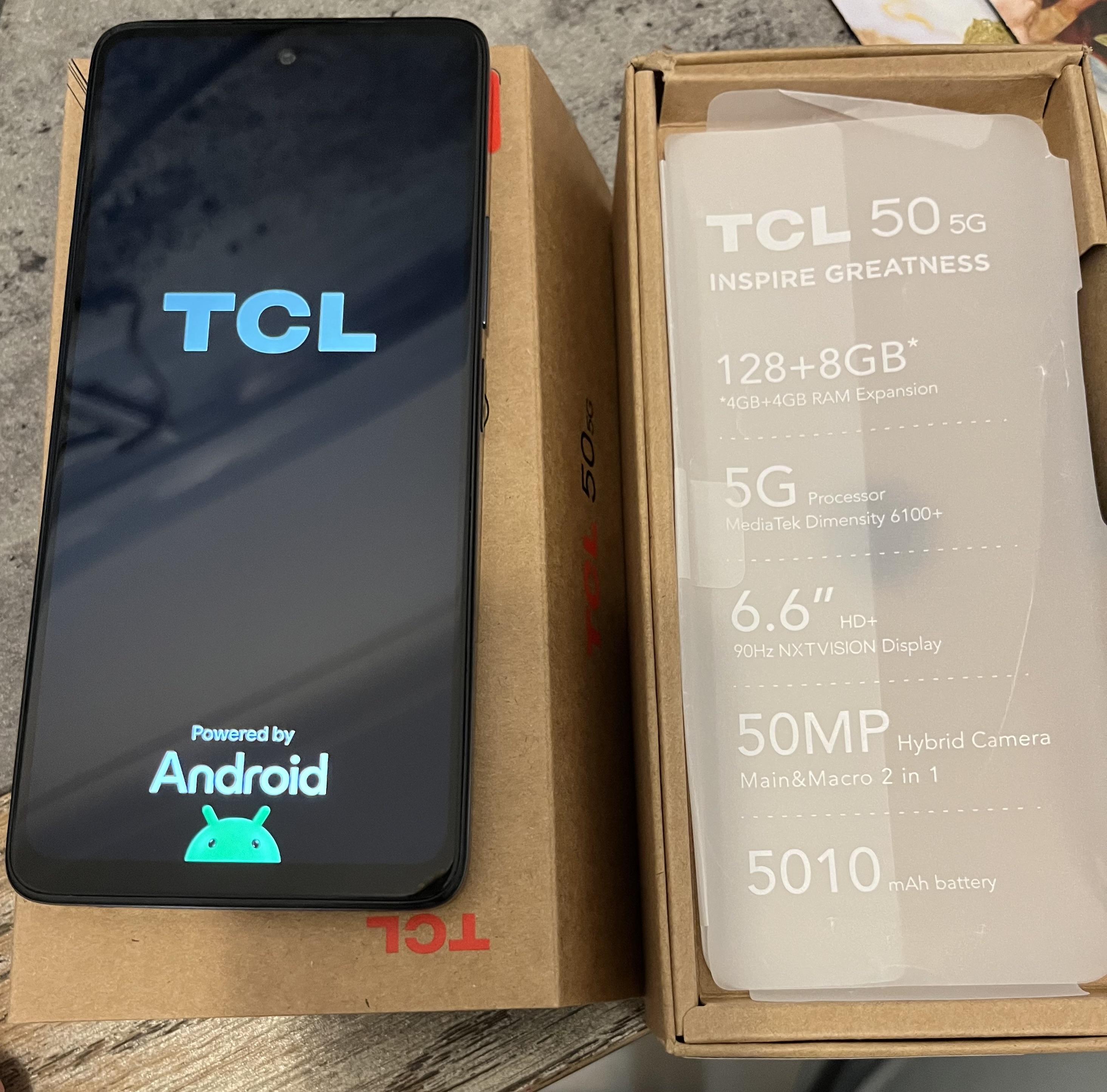 Vendo celular 5G TCL 50 modelo T613P Space Gray Foto 7271692-3.jpg