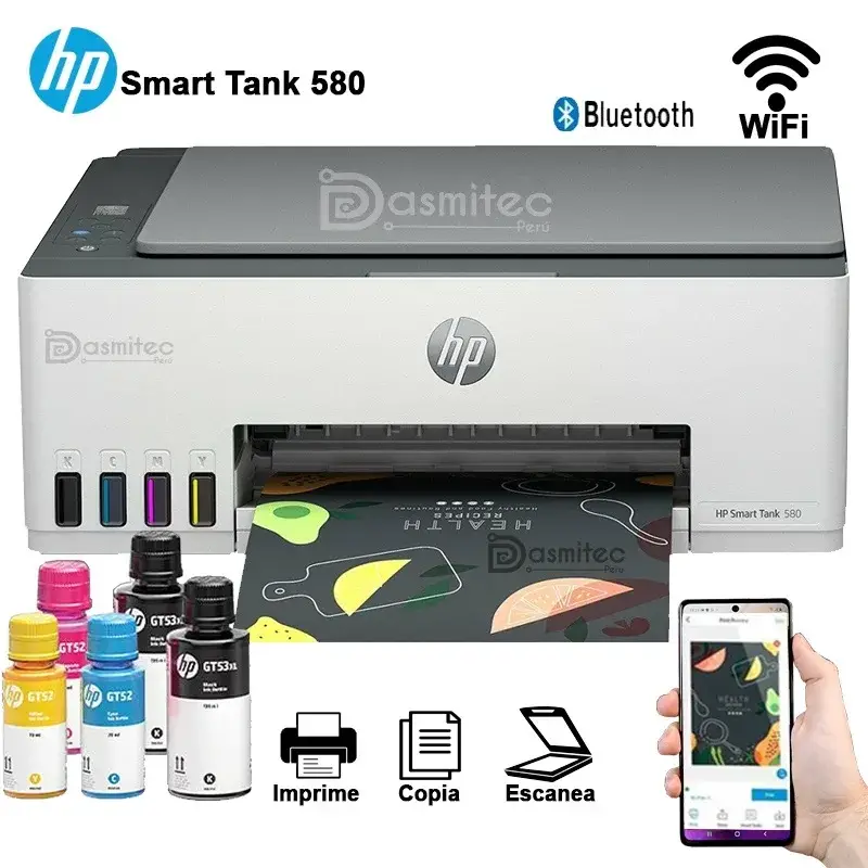 Impresora HP 580 Wifi Multifuncion Todo en Uno Disponible Foto 7271710-1.jpg