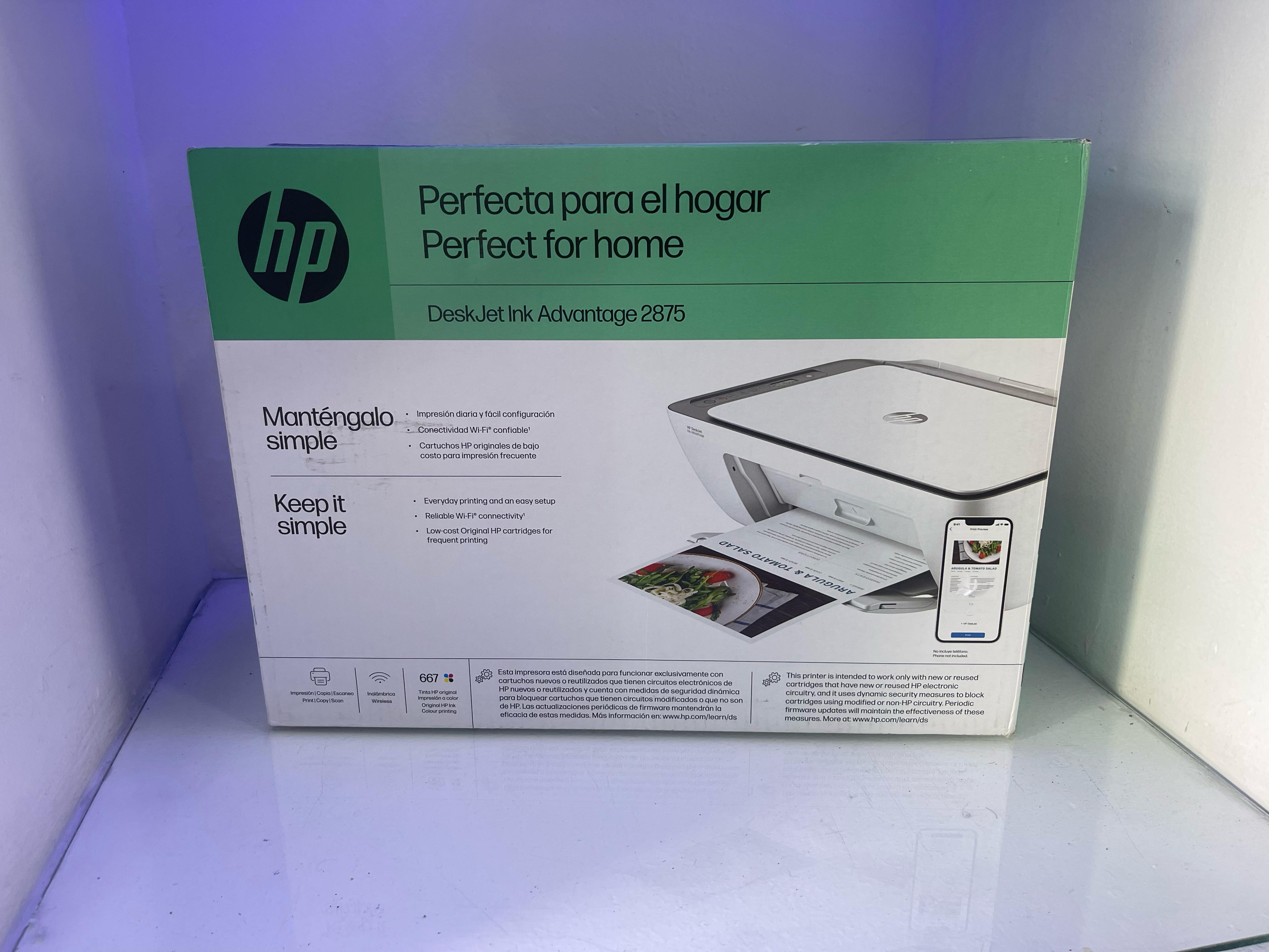 Impresora Wifi HP 2875 Cartucho Nueva Foto 7271713-3.jpg