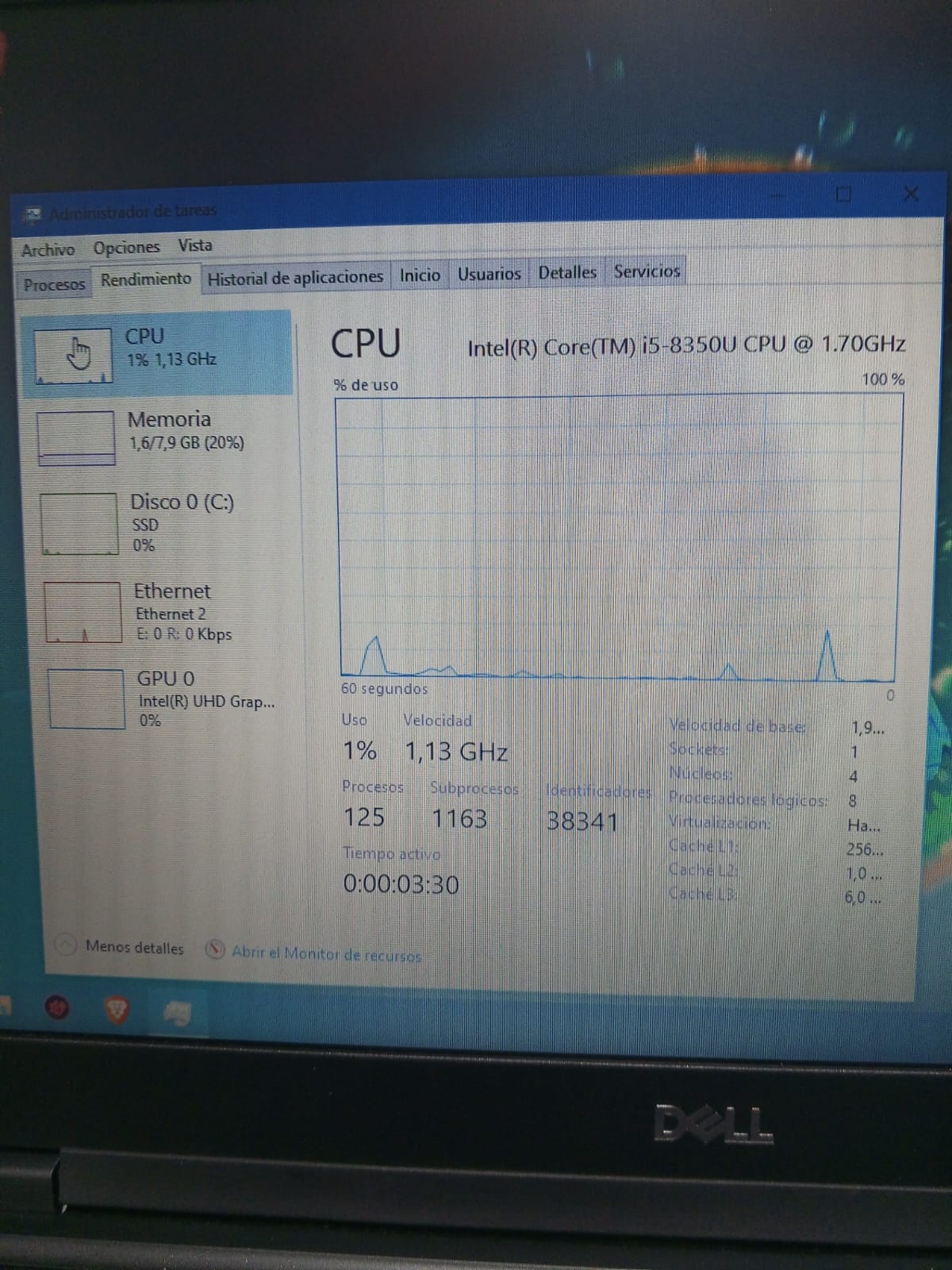 Laptops Dell Lenovo Core i5 8va 10ma gen 8/16gb 256 SSD  Foto 7271820-7.jpg