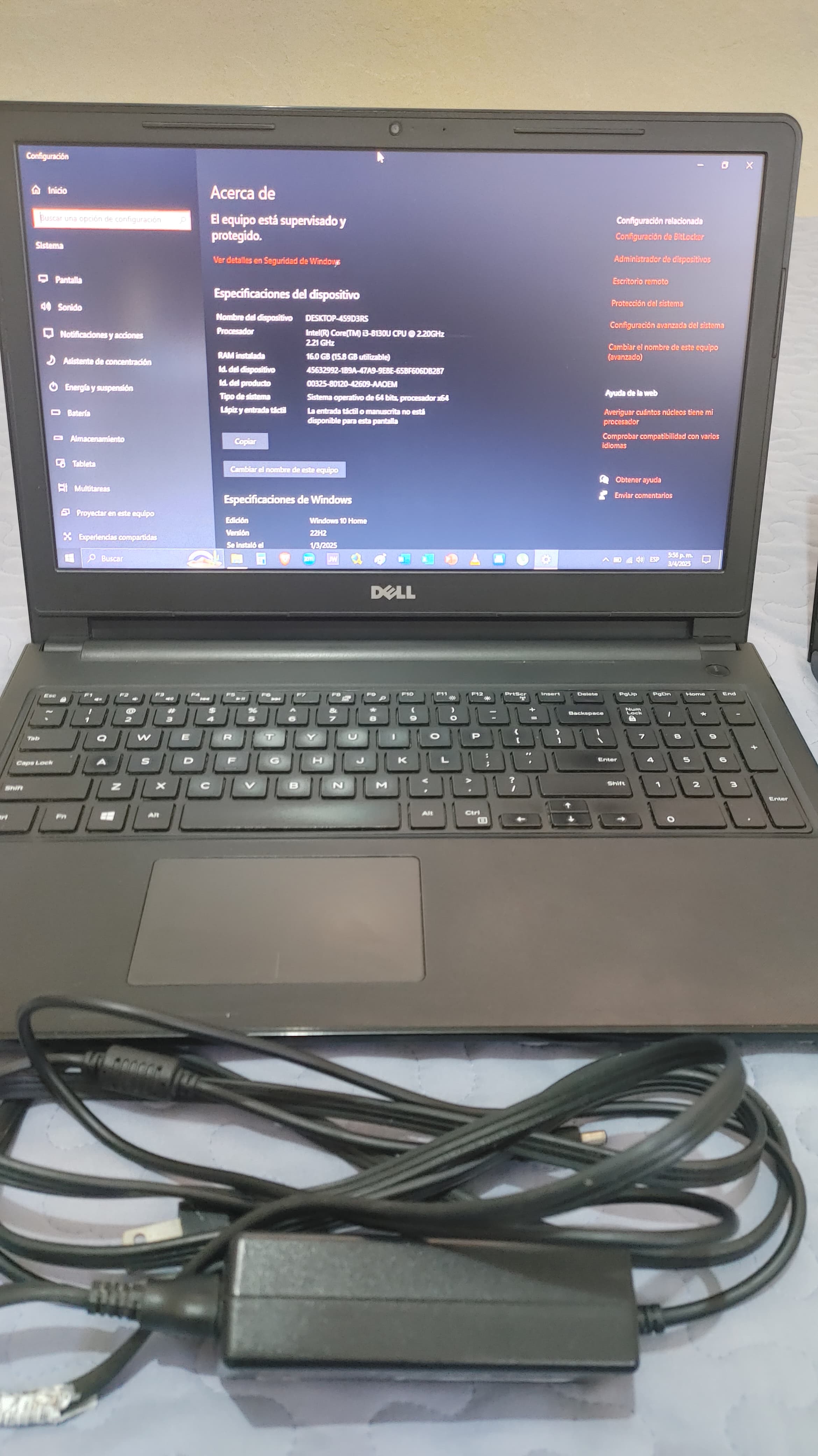 Vendo Laptops DELL Inspiron Foto 7271828-4.jpg
