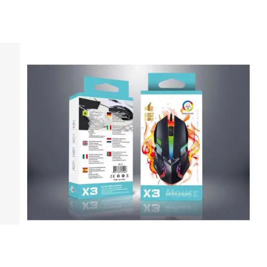 Mouse Gaming USB X3 - Resistente Preciso y con Estilo Foto 7272002-1.jpg