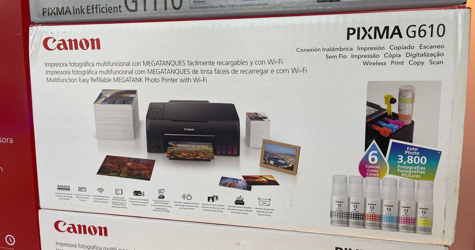 Impresora para Fotografia Canon G610 Wifi de 6 Colores Multifuncion Foto 7272051-2.jpg