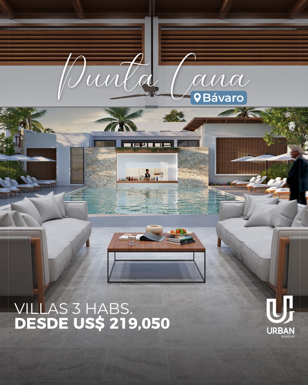 Villas de 3 Habitaciones en Punta Cana Foto 7272100-4.jpg