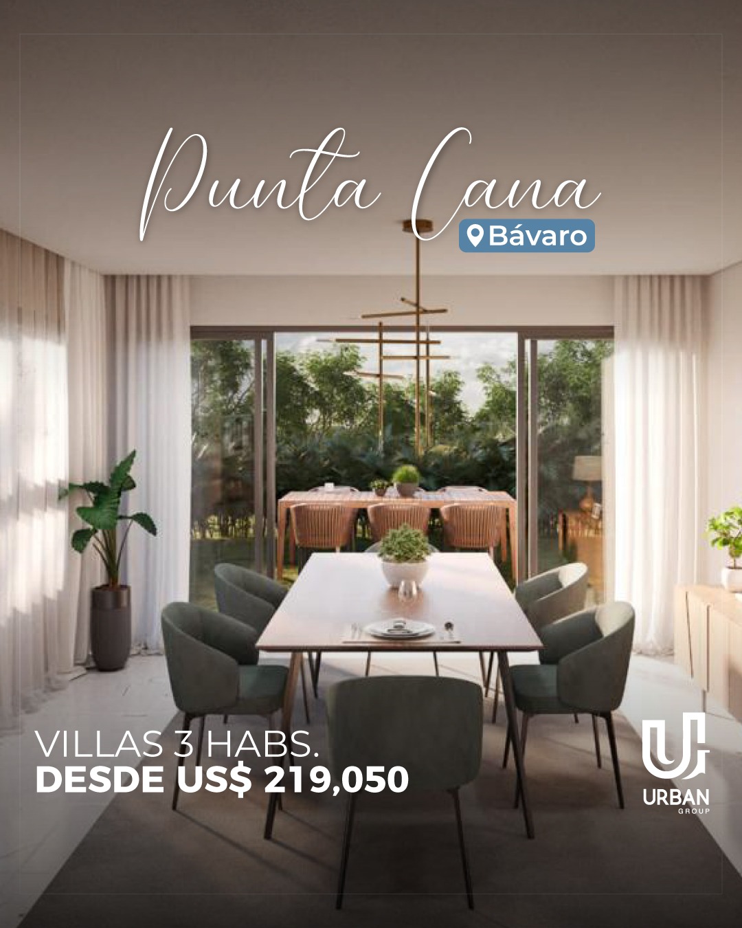 Villas de 3 Habitaciones en Punta Cana Foto 7272100-6.jpg
