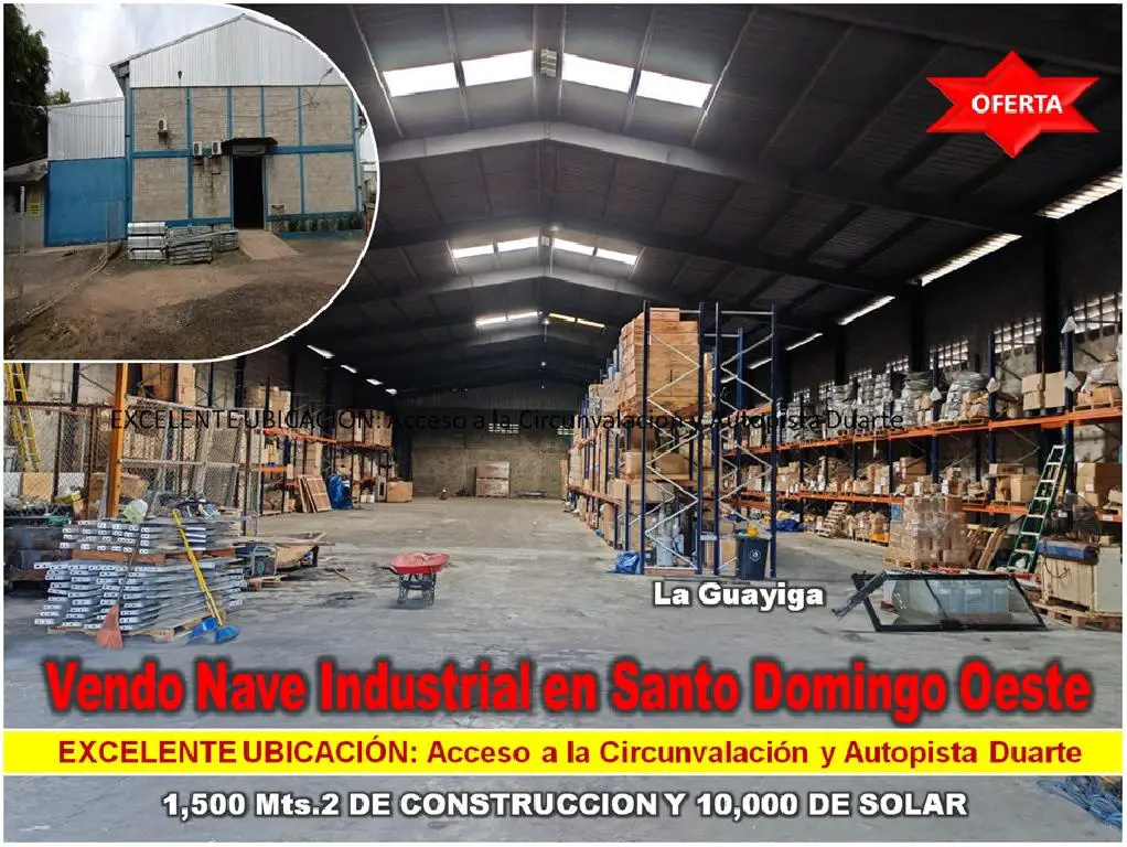 VENDO NAVE INDUSTRIAL CERCA DEL MERCA 1500 Mts.2 DE CONSTRUCCION Y 100 Foto 7272160-1.jpg