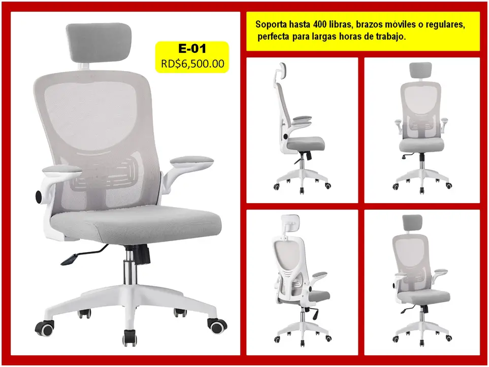 VENTA DE SILLONES Y SILLAS PARA OFICINAS AL POR MAYOR Y DETALLES CON L Foto 7272162-3.jpg
