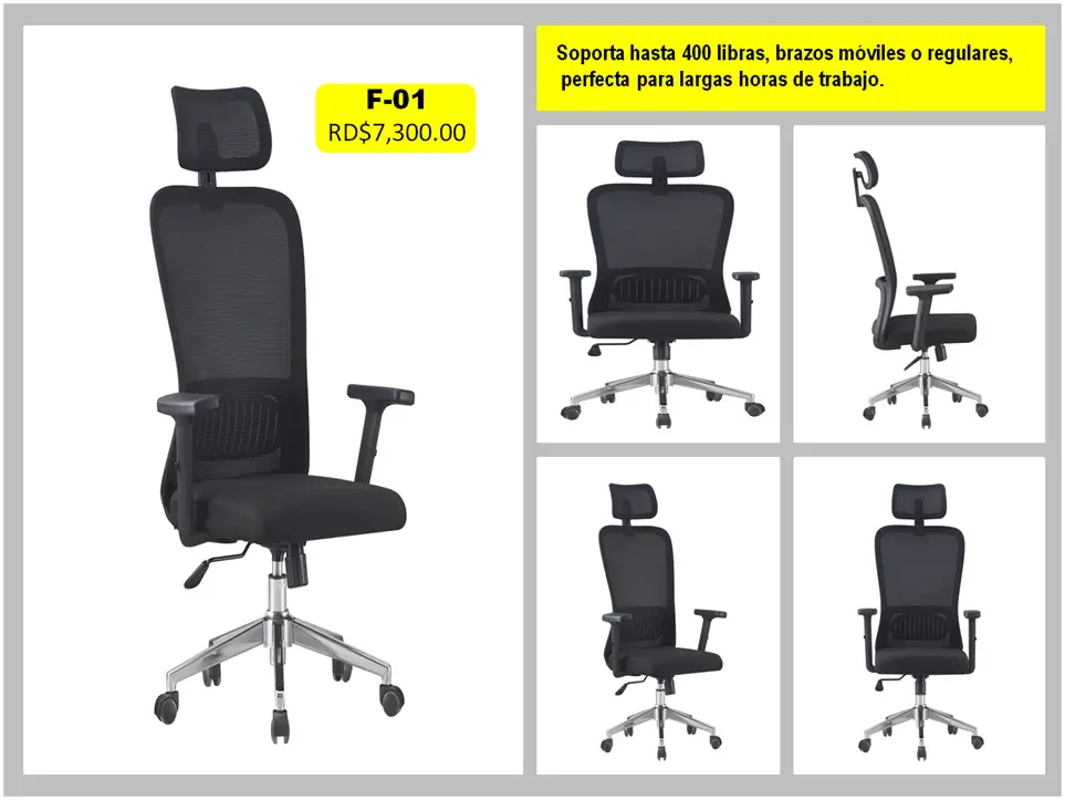 VENTA DE SILLONES Y SILLAS PARA OFICINAS AL POR MAYOR Y DETALLES CON L Foto 7272162-5.jpg