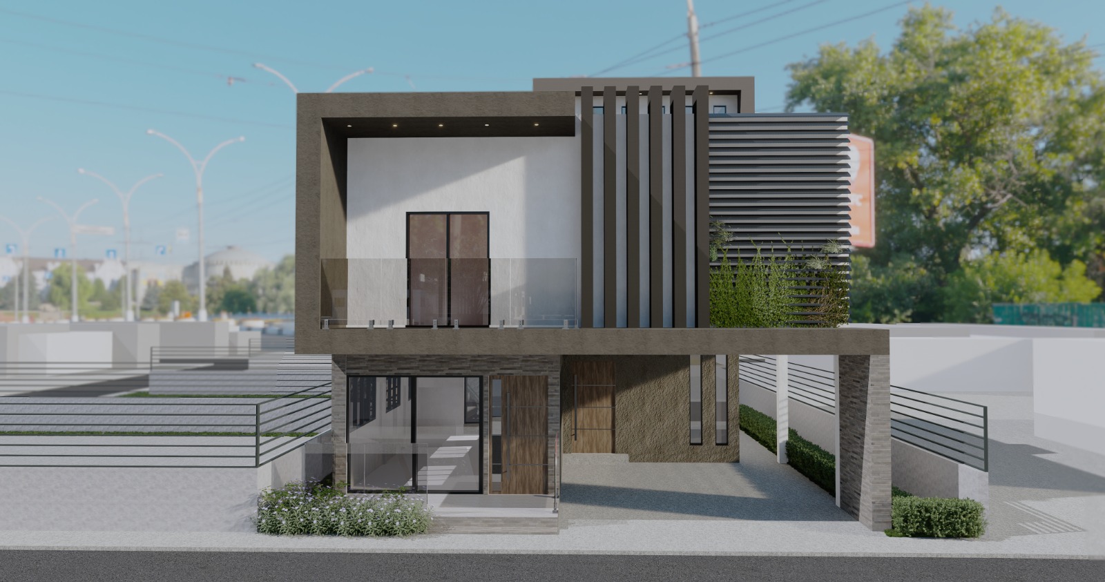 Casa moderna de dos niveles en residencial cerrado Foto 7272204-2.jpg