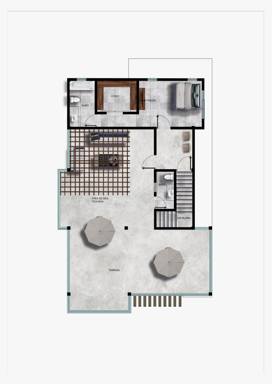 Casa moderna de dos niveles en residencial cerrado Foto 7272204-3.jpg