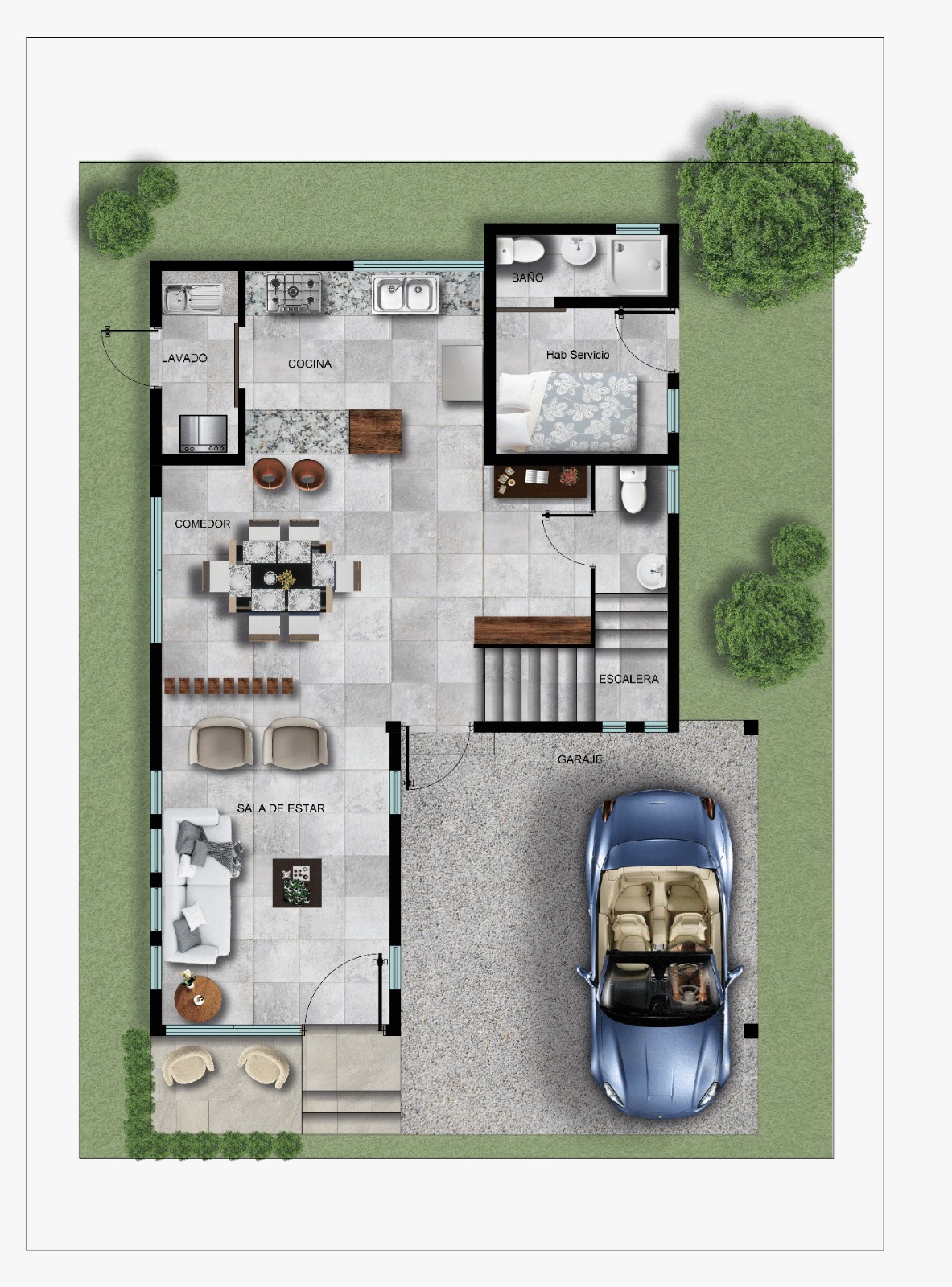 Casa moderna de dos niveles en residencial cerrado Foto 7272204-4.jpg