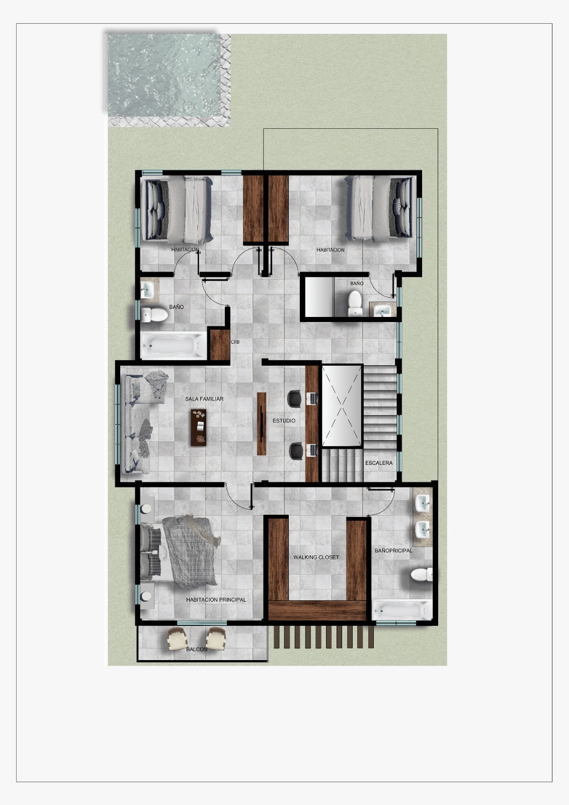 Casa moderna de dos niveles en residencial cerrado Foto 7272204-7.jpg