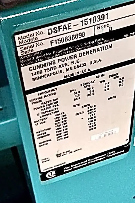 PLANTA ELÉCTRICA CUMMINS DE 60 KW DISPONIBLE  Foto 7272393-2.jpg