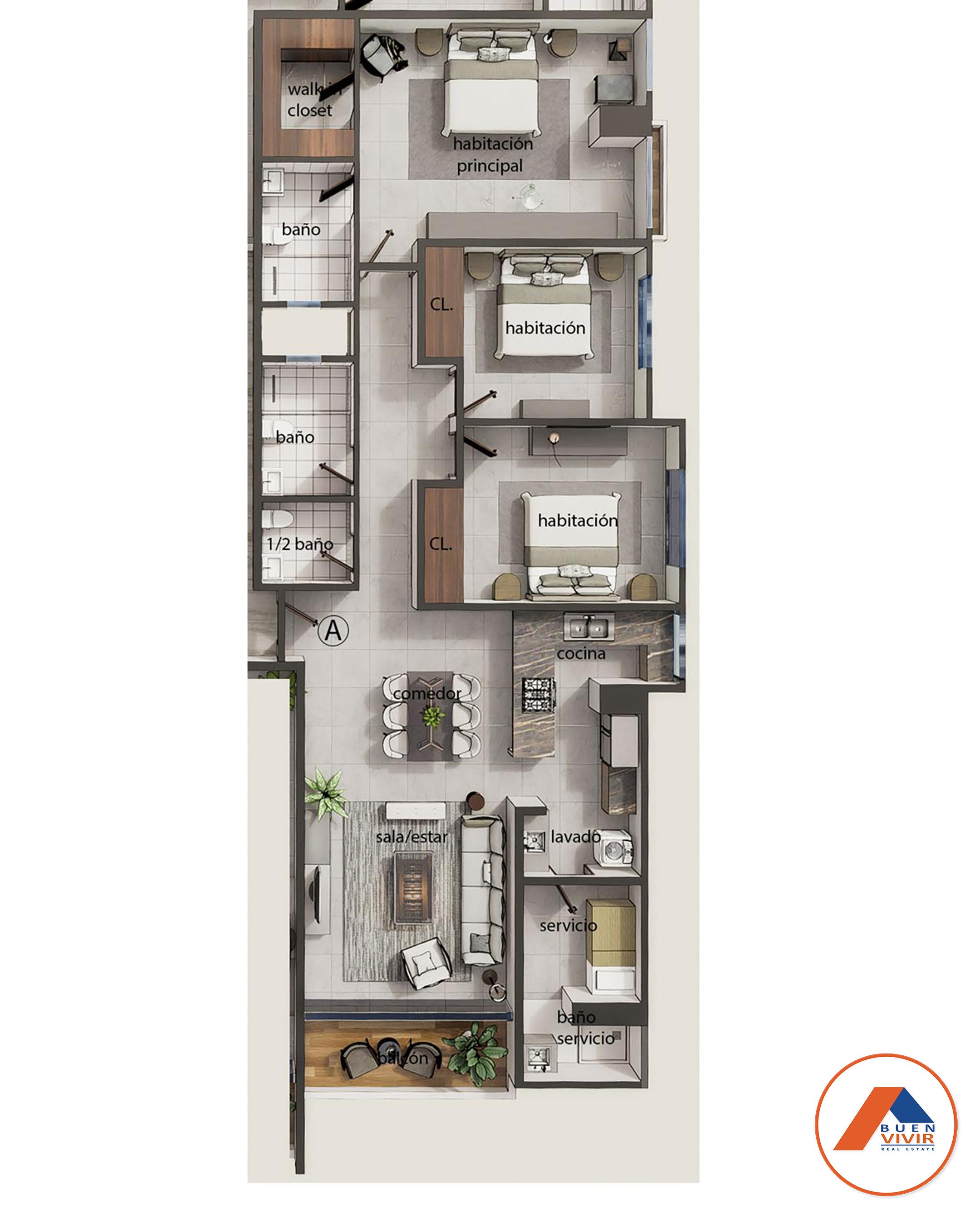 APARTAMENTOS EN BELLA VISTA Foto 7272428-2.jpg