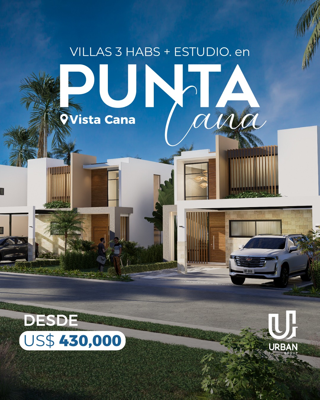 Villas de 3 Habitaciones  Estudio en Vistacana Punta Cana Foto 7272453-3.jpg