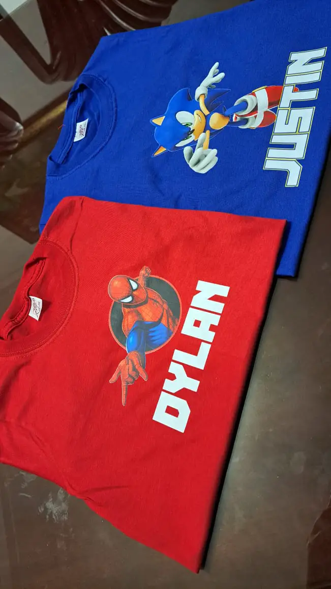 T- SHIRT PERSONALIZADOS PARA CUMPLEANOS Y ACTIVIDADES Foto 7272459-2.jpg