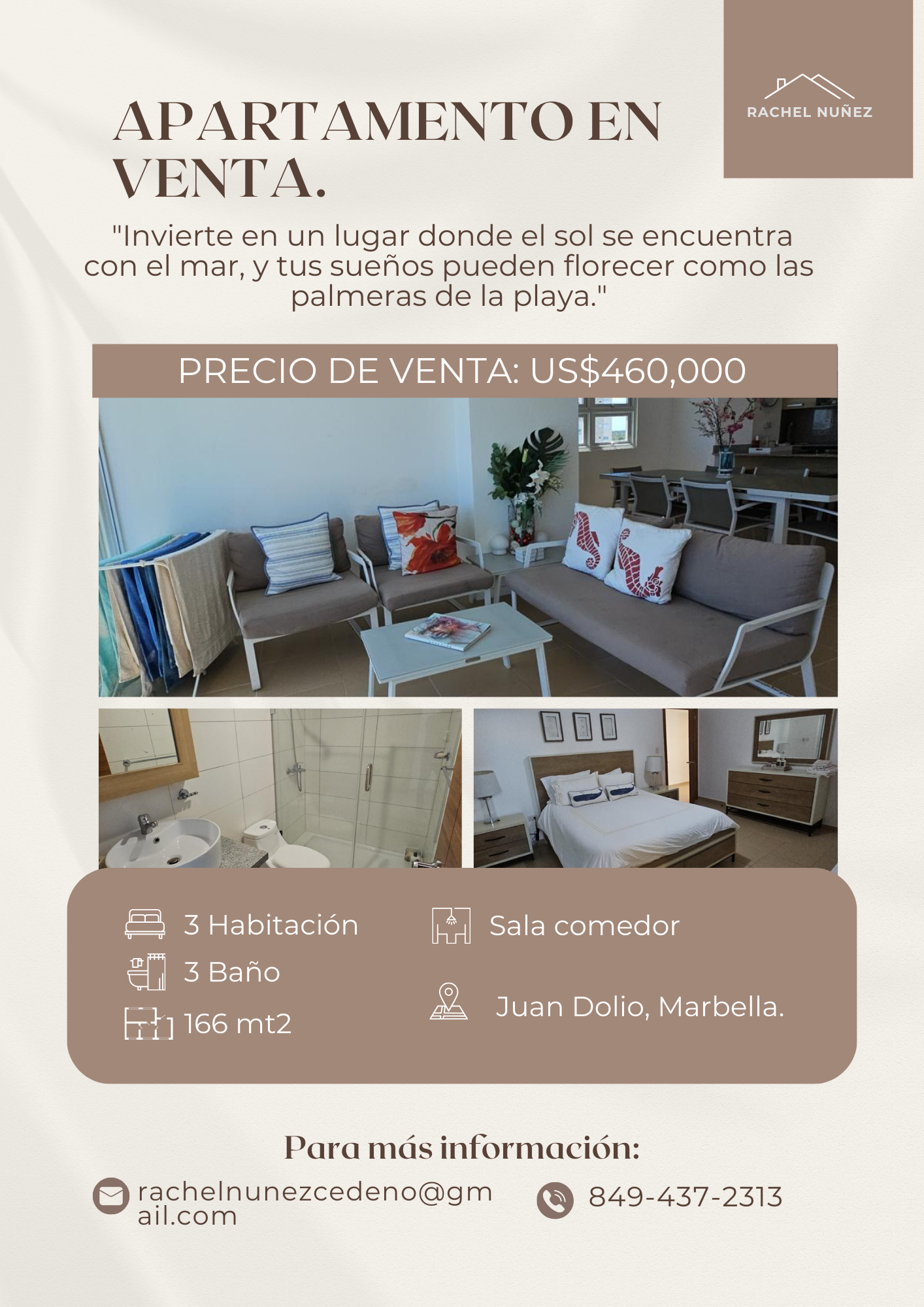 Apartamento de 3 Habitaciones en Venta en Juan Dolio.  Foto 7272573-2.jpg
