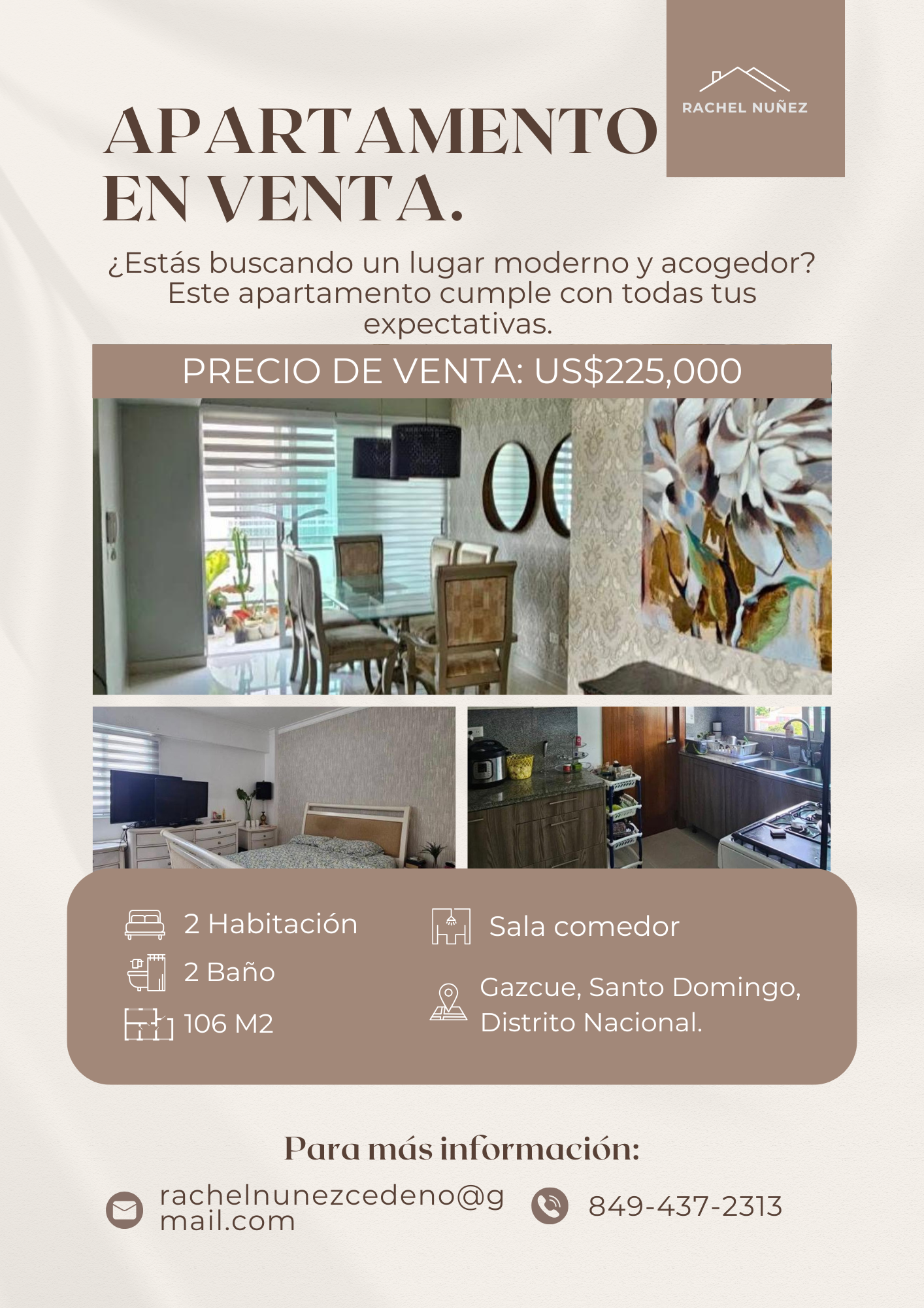 Apartamento de 2 Habitaciones en Venta en Gazcue.  Foto 7272577-2.jpg