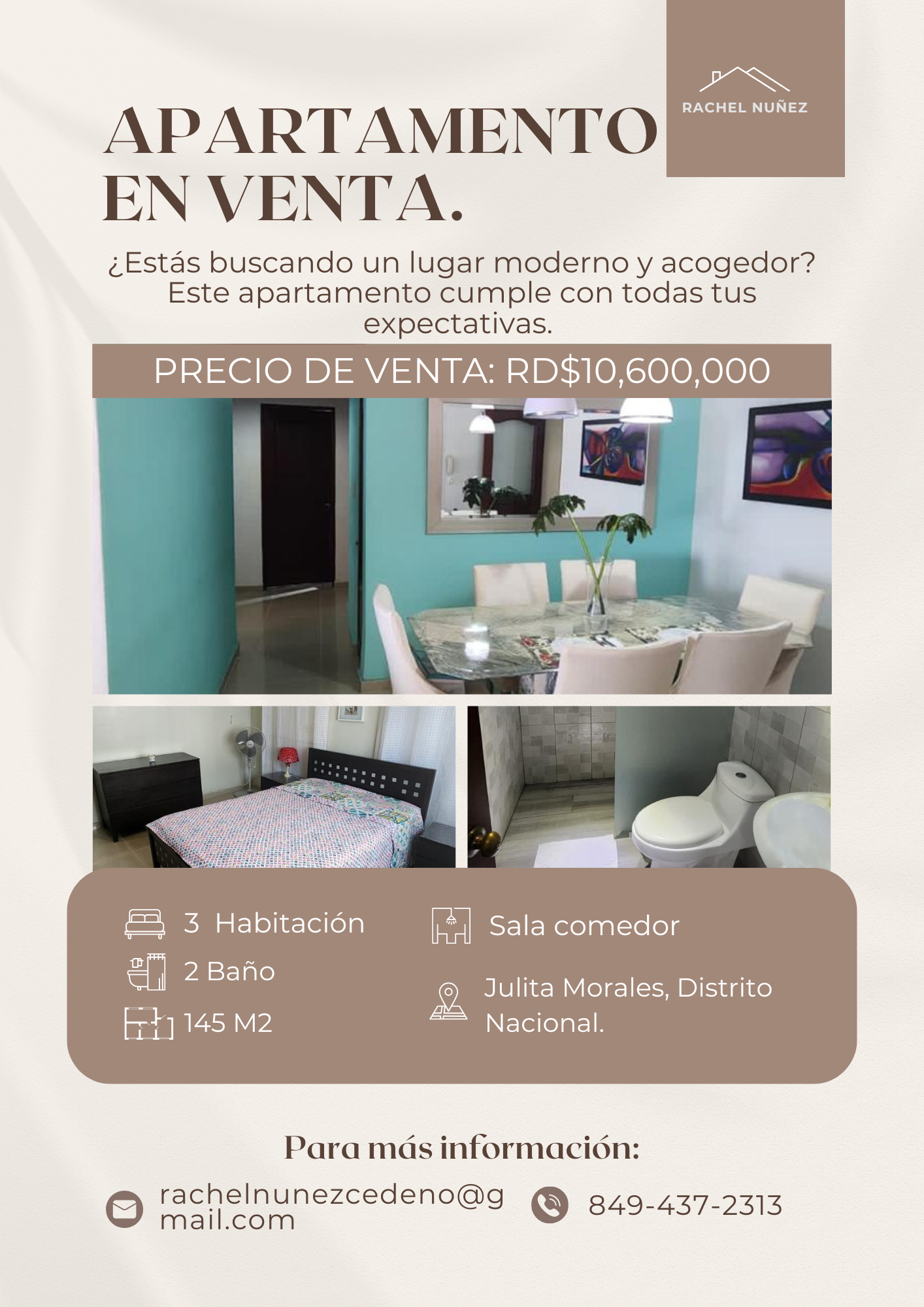 Apartamento de 3 Habitaciones en Venta en Julieta Morales.  Foto 7272580-2.jpg