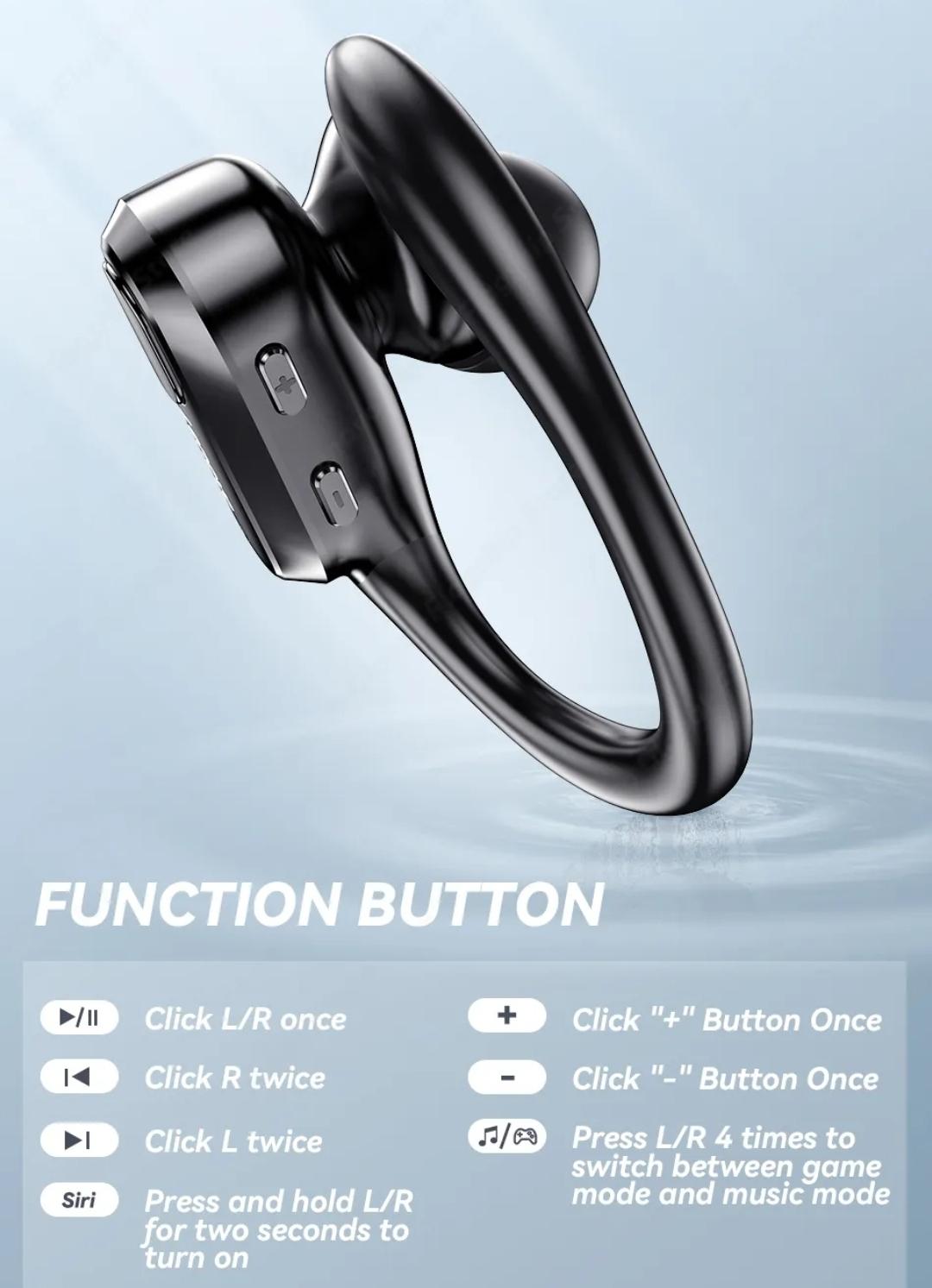 Auricular deportivo Gamer y música  Lenovo XT80 con bluetooth avanzado Foto 7272587-2.jpg
