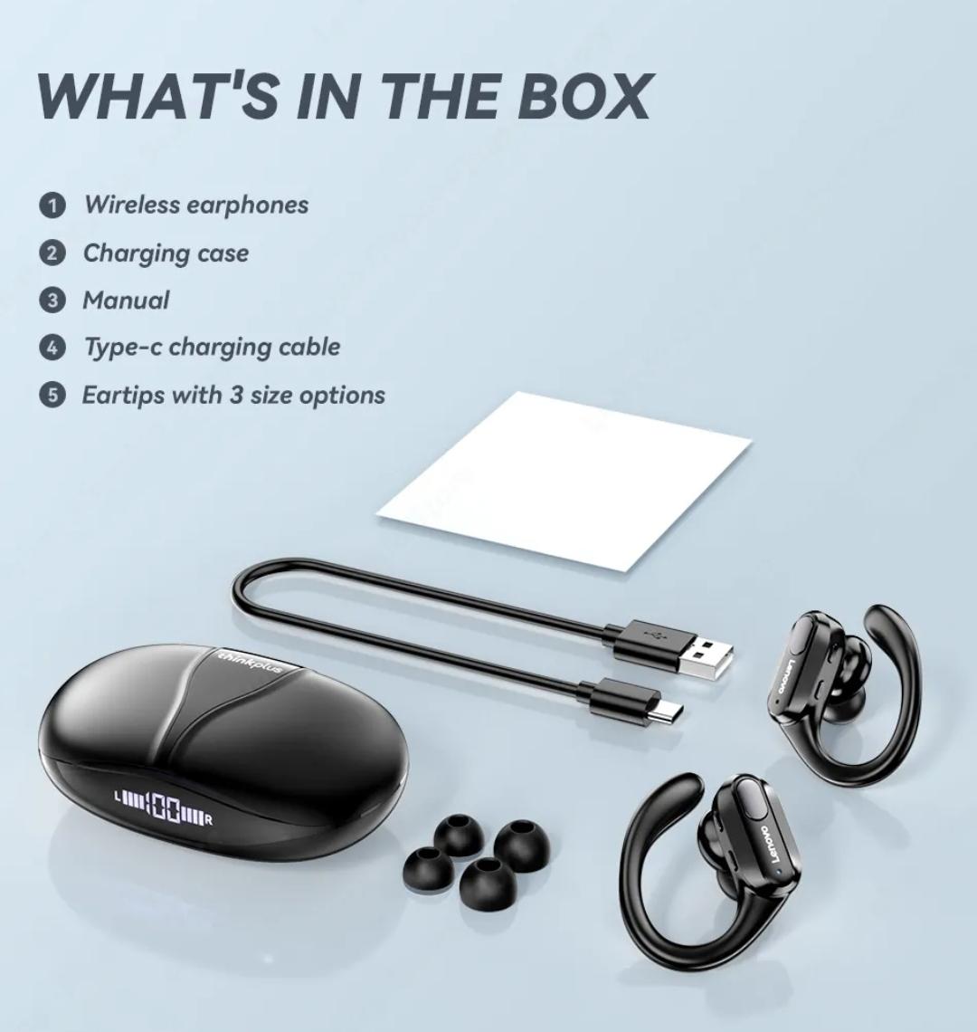 Auricular deportivo Gamer y música  Lenovo XT80 con bluetooth avanzado Foto 7272587-4.jpg