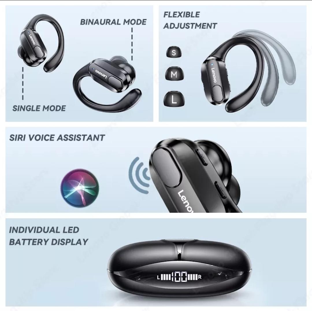 Auricular deportivo Gamer y música  Lenovo XT80 con bluetooth avanzado Foto 7272587-8.jpg