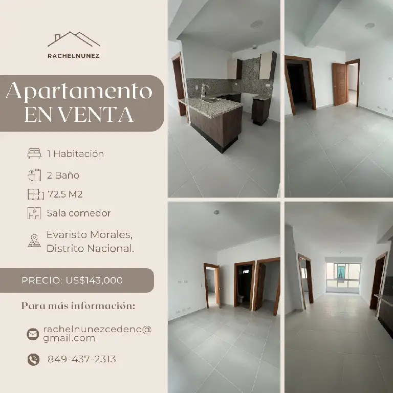 Apartamento en Venta en Evaristo Morales. Foto 7272676-1.jpg