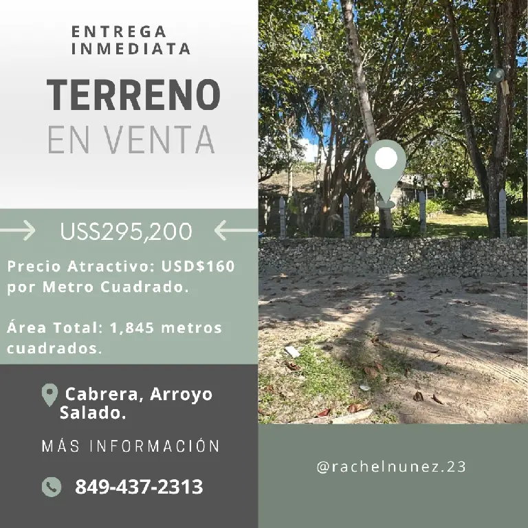 Terreno en Venta en Cabrera Arroyo Salado.  Foto 7272681-1.jpg